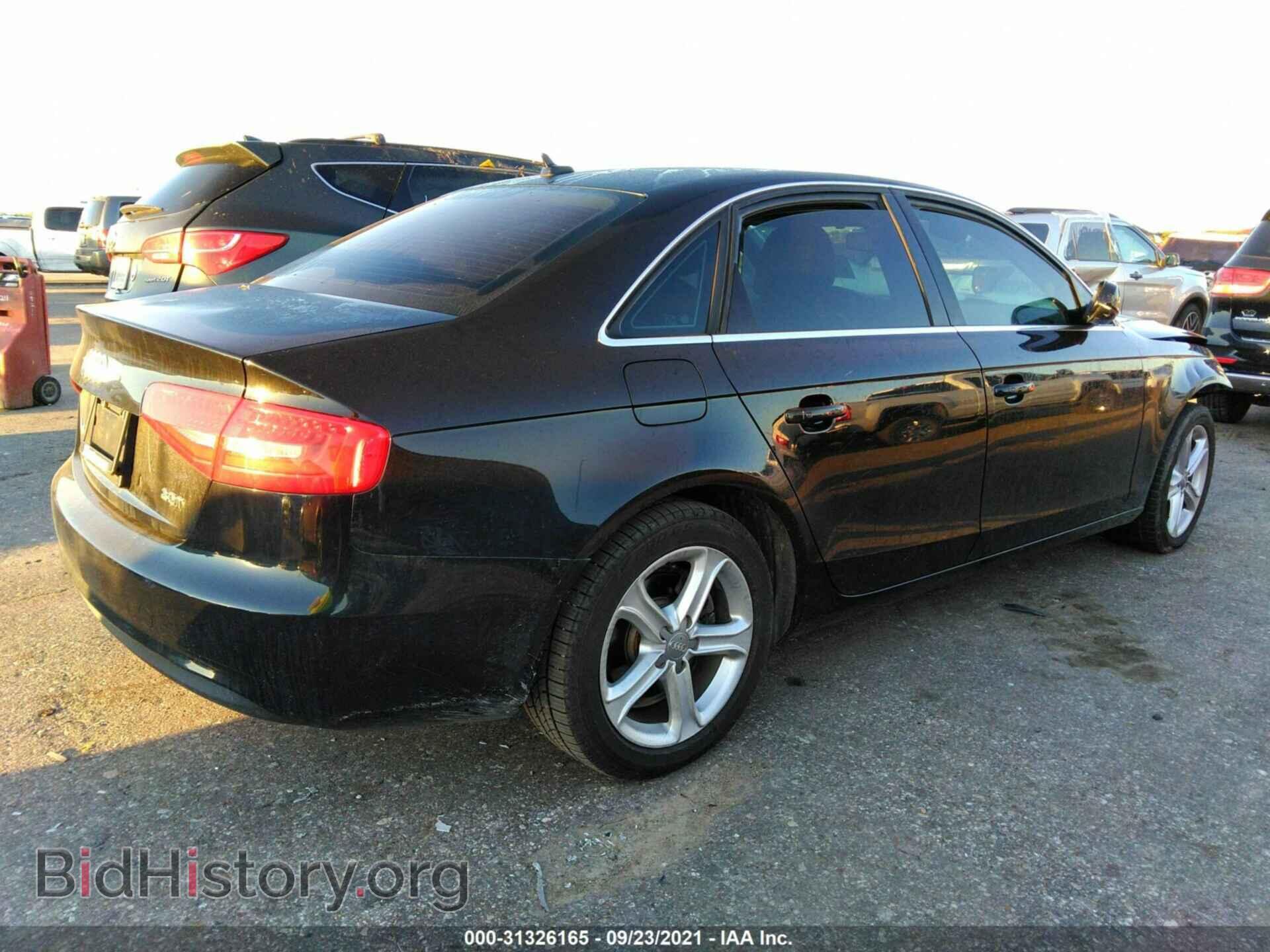 2013 AUDI A4 - VIN: WAUAFAFL5DA161371 - Photo 4