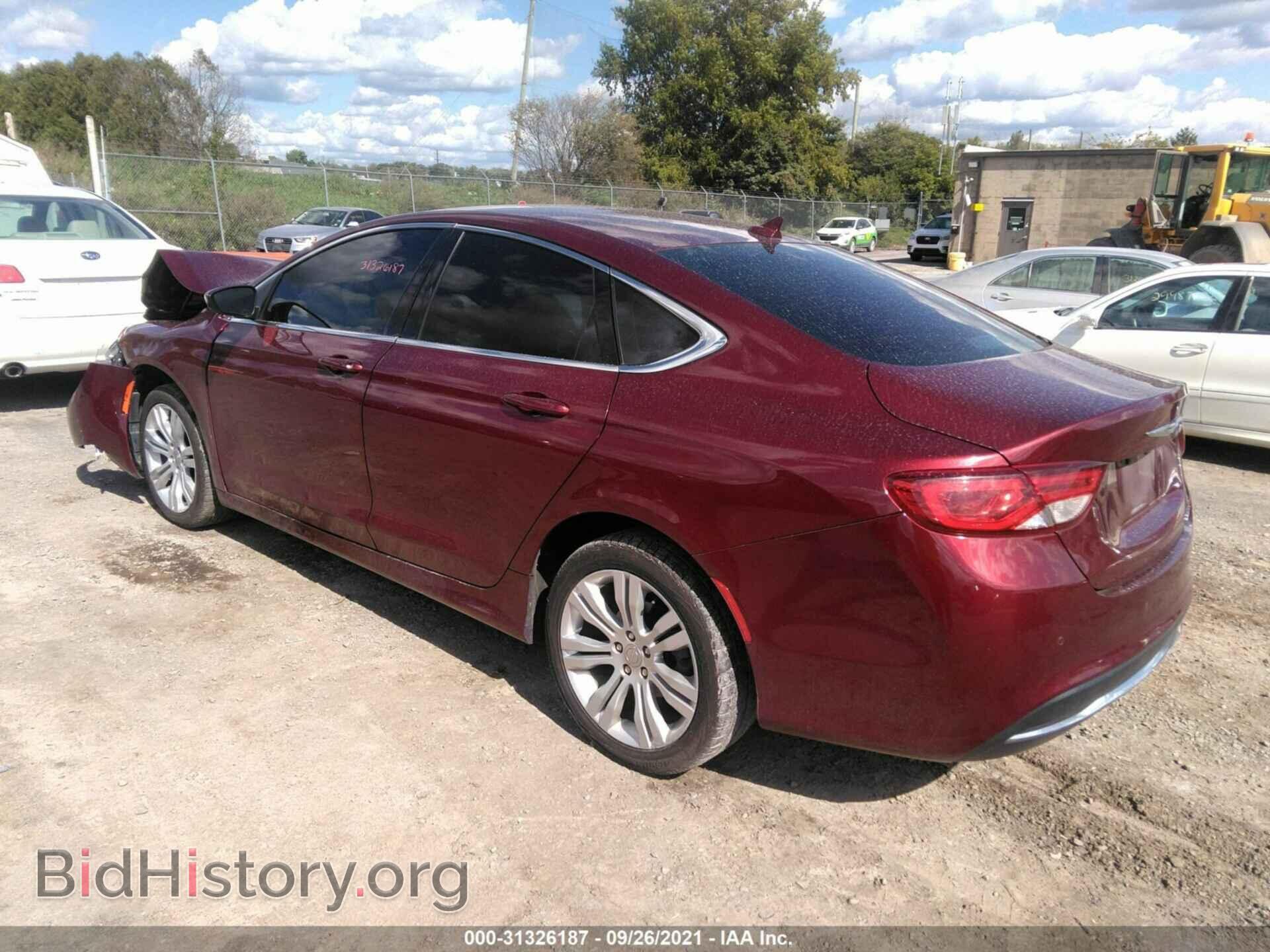 2015 CHRYSLER 200 - VIN: 1C3CCCAB3FN740261 - Фото 3