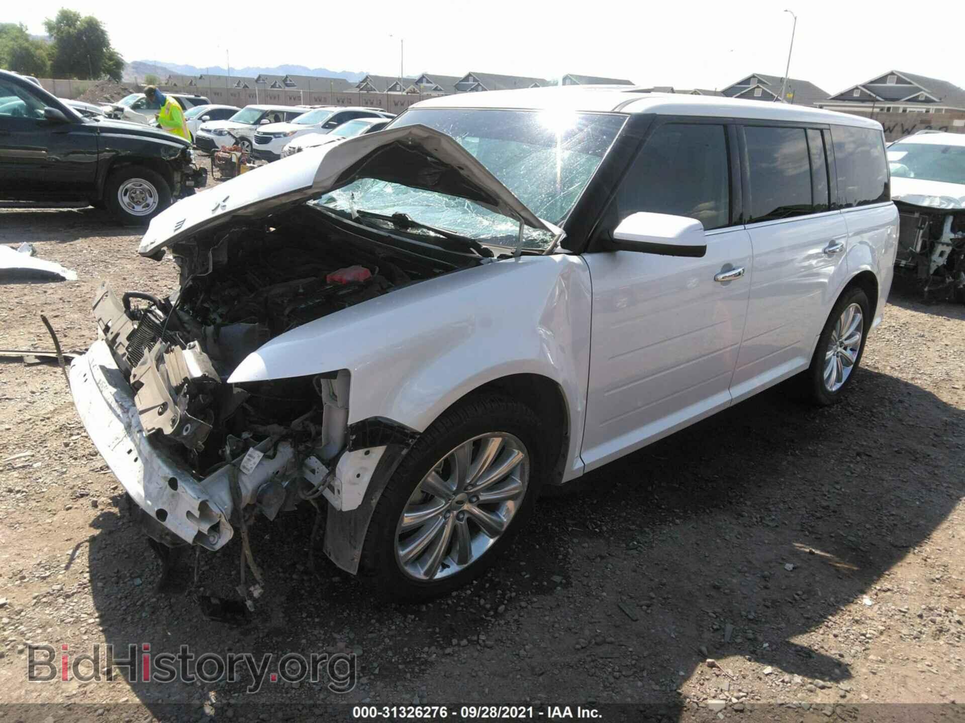 2014 FORD FLEX - VIN: 2FMGK5D83EBD22204 - Фото 2