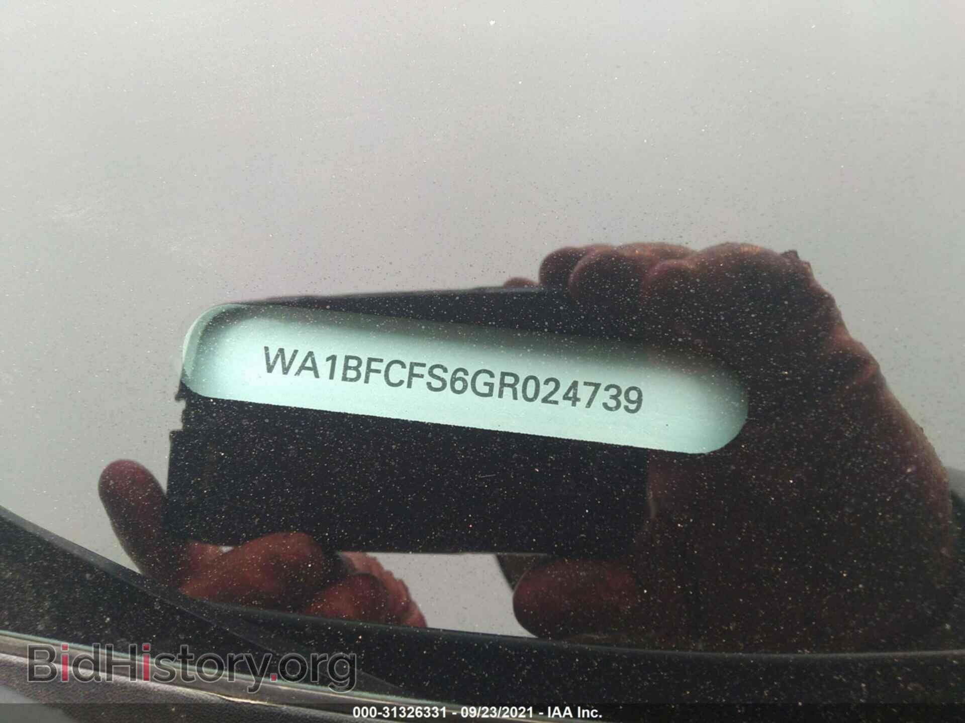 2016 AUDI Q3 - VIN: WA1BFCFS6GR024739 - Фото 9