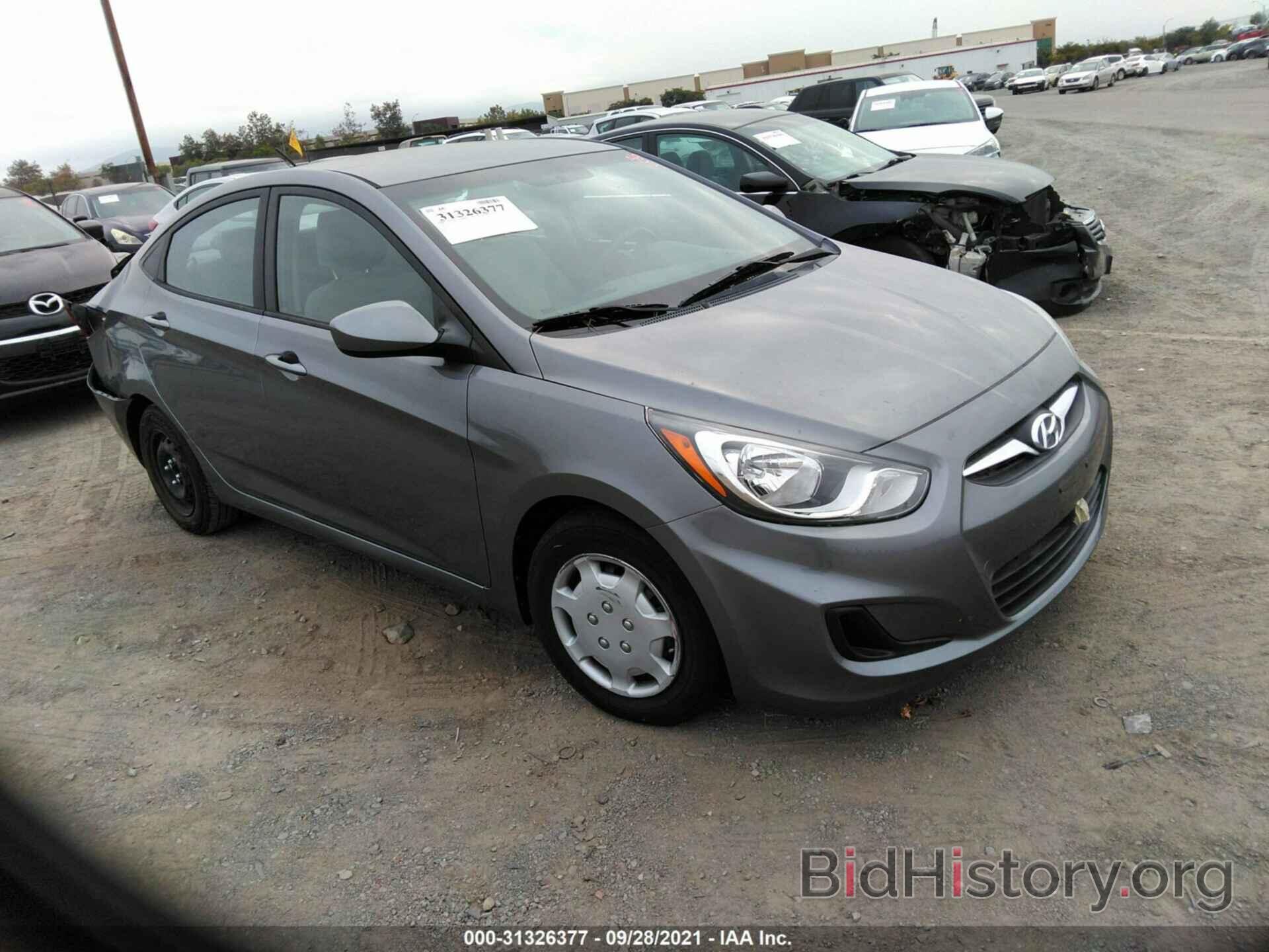 Photo KMHCT4AE5EU706902 - HYUNDAI ACCENT 2014