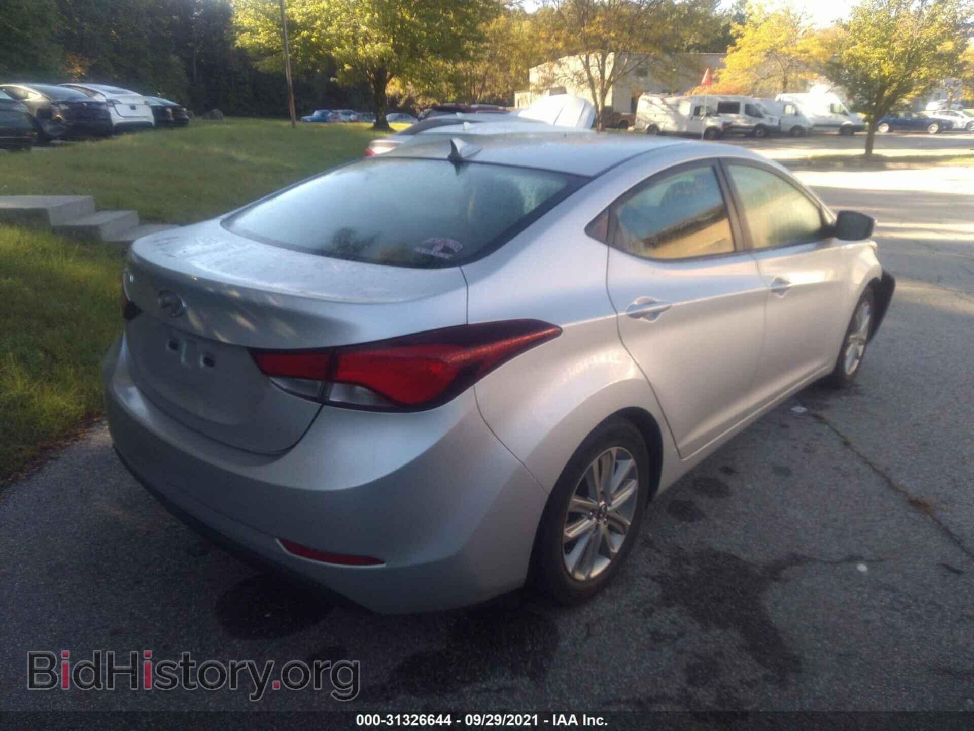 2014 HYUNDAI ELANTRA - VIN: 5NPDH4AE6EH462391 - Фото 4