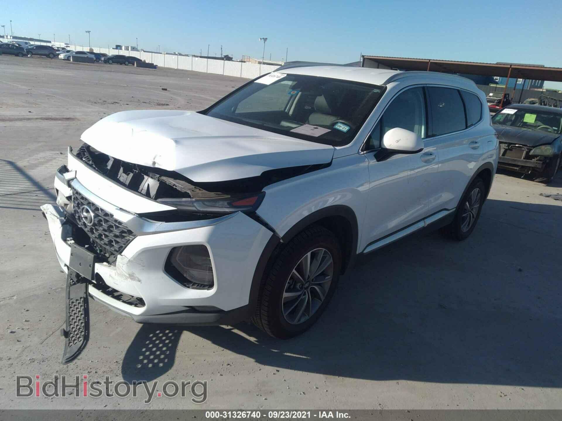 2019 HYUNDAI SANTA FE - VIN: 5NMS33AD4KH008365 - Фото 2