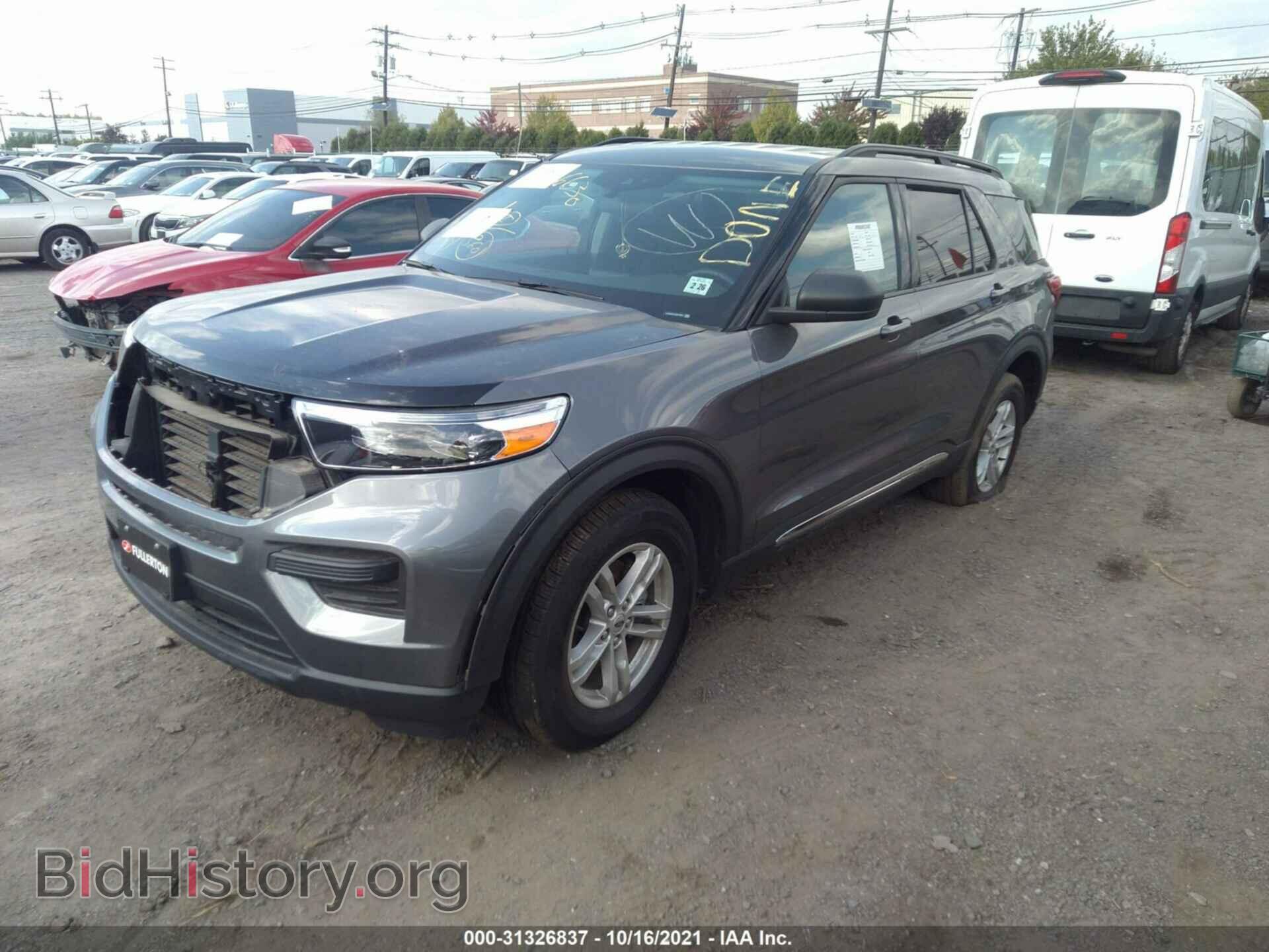 2021 FORD EXPLORER - VIN: 1FMSK8DH1MGA76627 - Фото 2