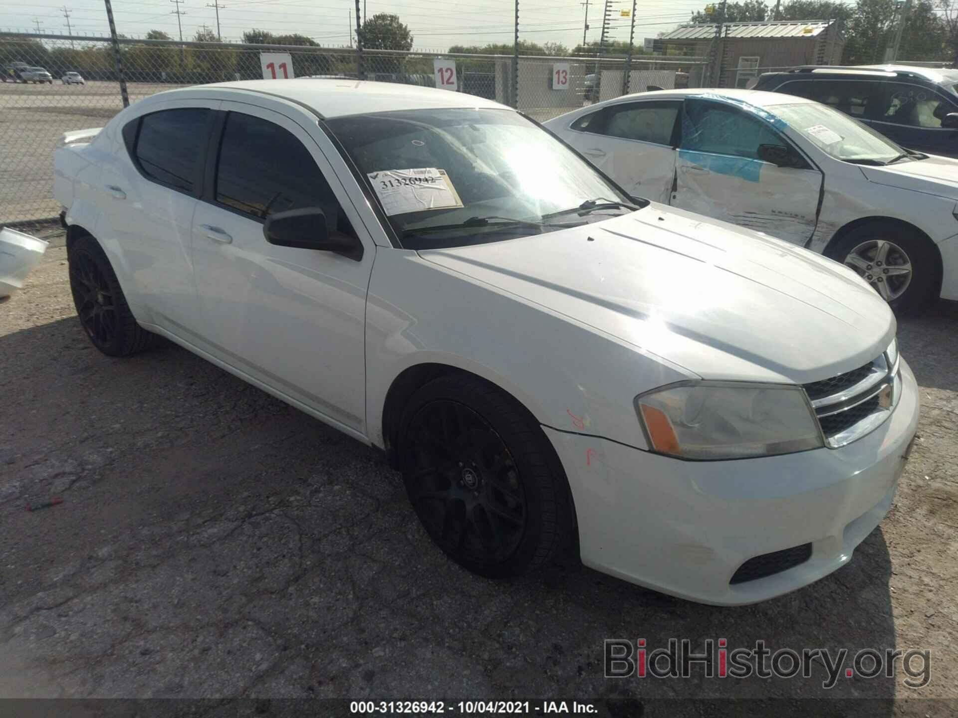 Photo 1C3CDZAG1EN139067 - DODGE AVENGER 2014