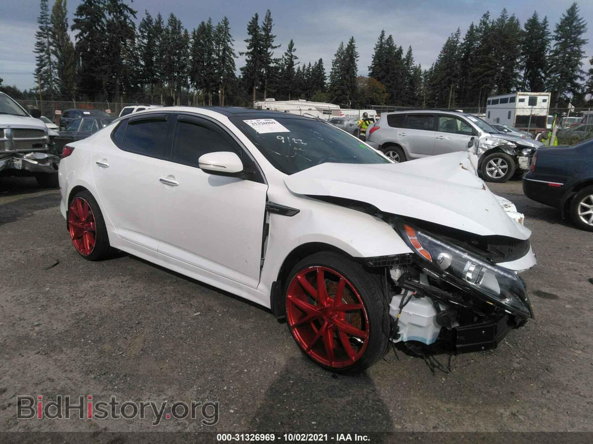 Фотография 5XXGR4A64FG492652 - KIA OPTIMA 2015