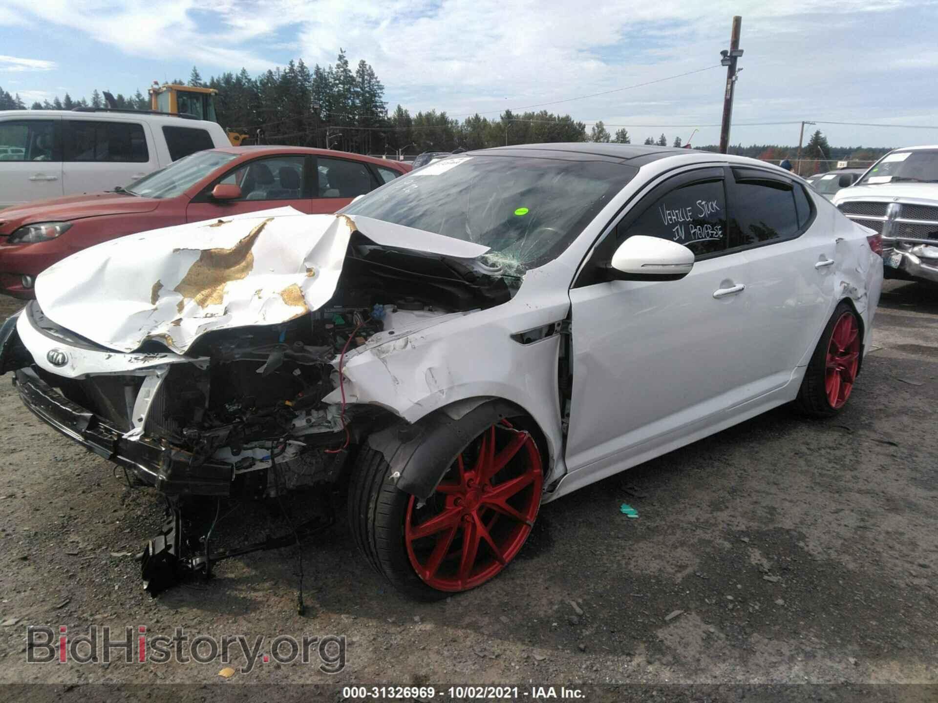 2015 KIA OPTIMA - VIN: 5XXGR4A64FG492652 - Фото 2