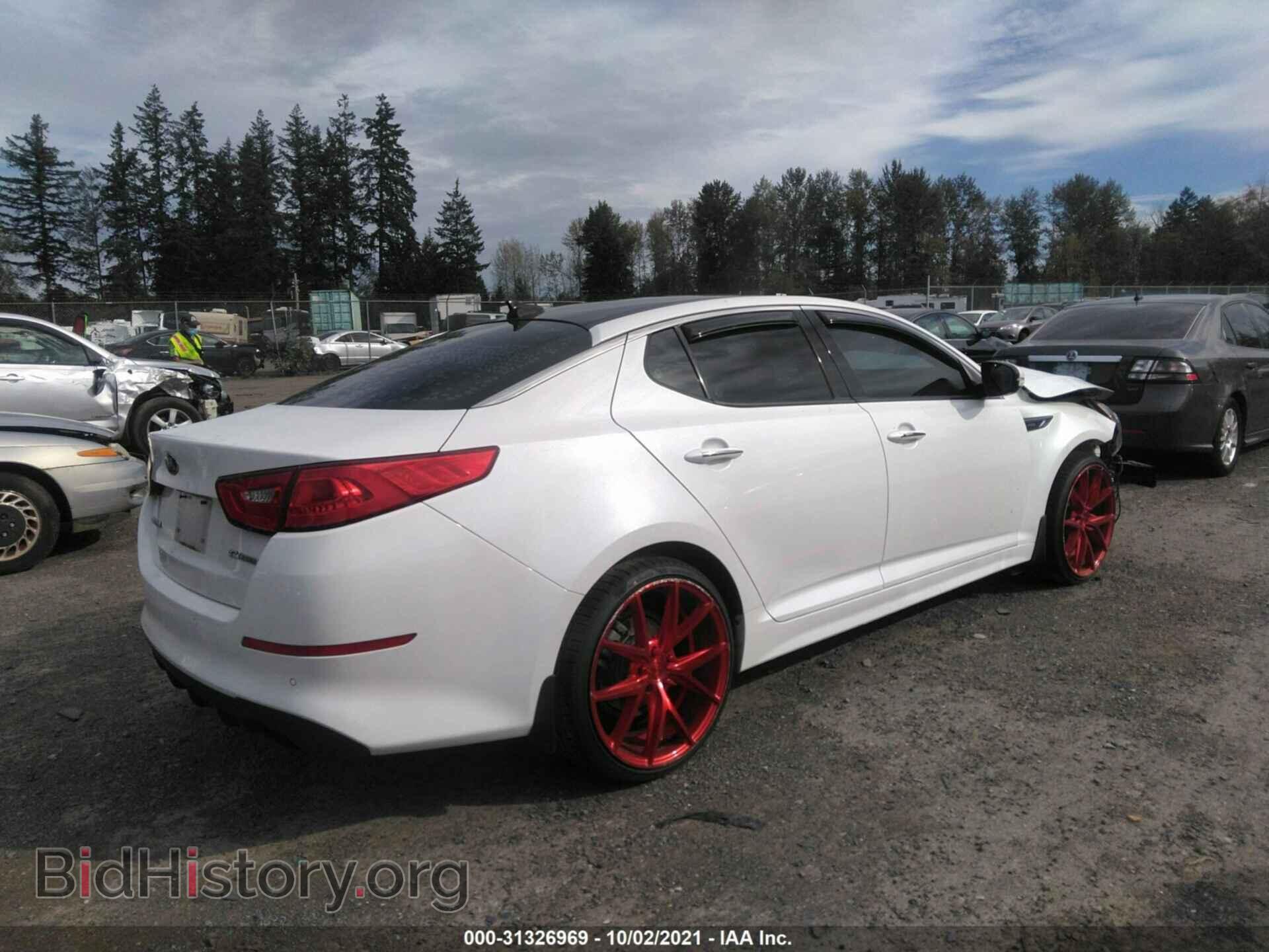 2015 KIA OPTIMA - VIN: 5XXGR4A64FG492652 - Фото 4
