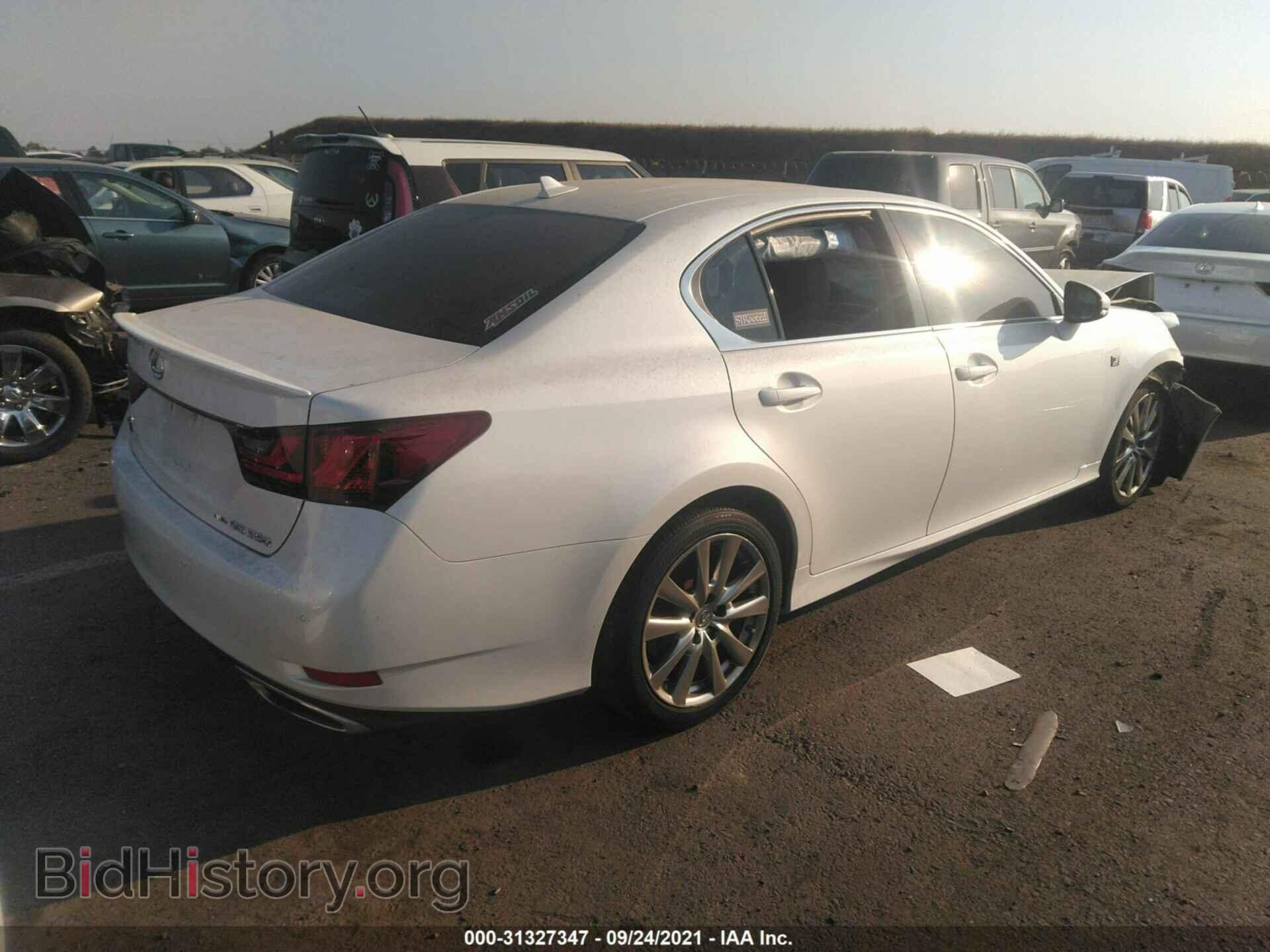 2013 LEXUS GS 350 - VIN: JTHCE1BL8D5007491 - Фото 4