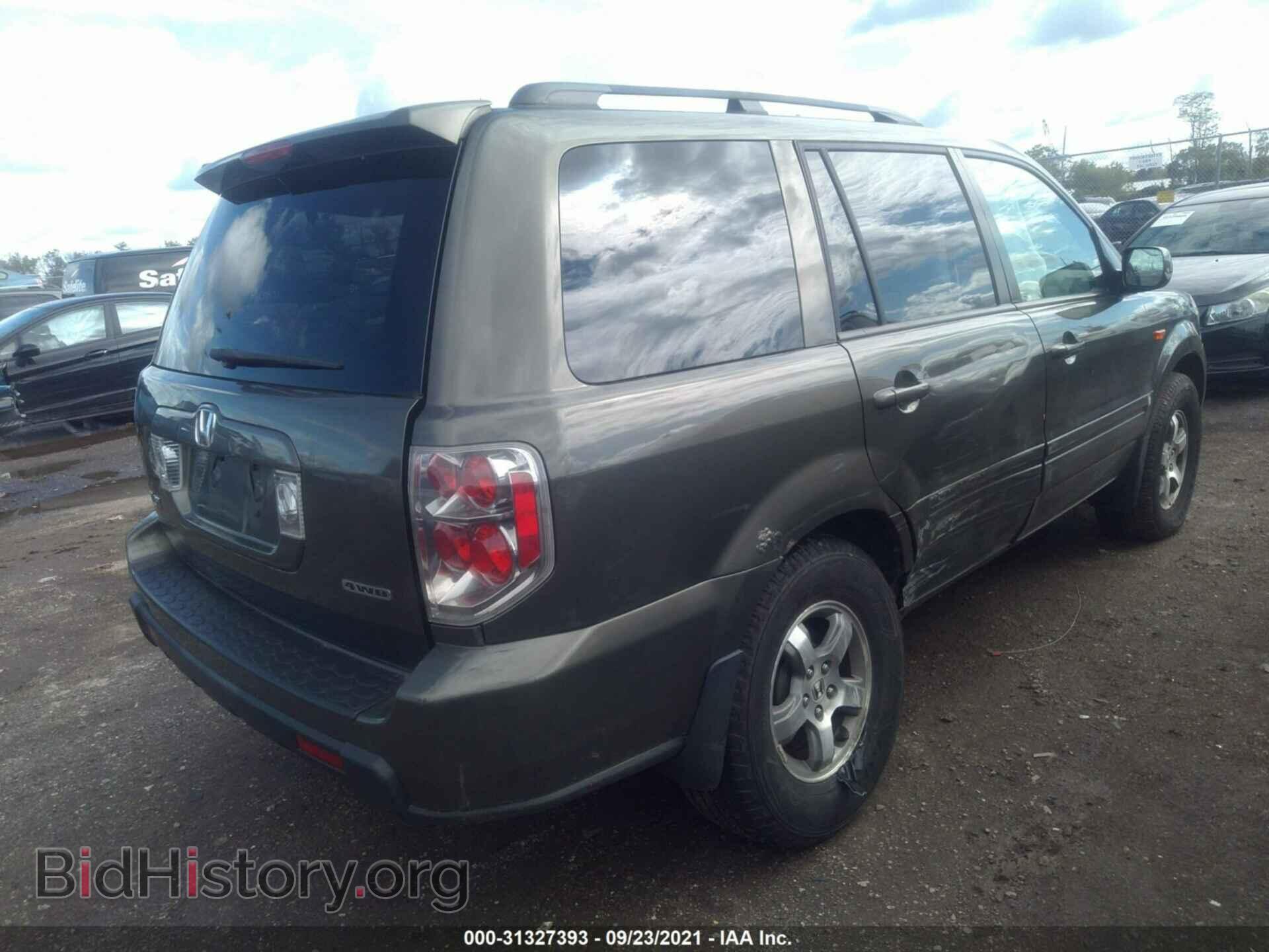 2006 HONDA PILOT - VIN: 2HKYF18416H528737 - Фото 4