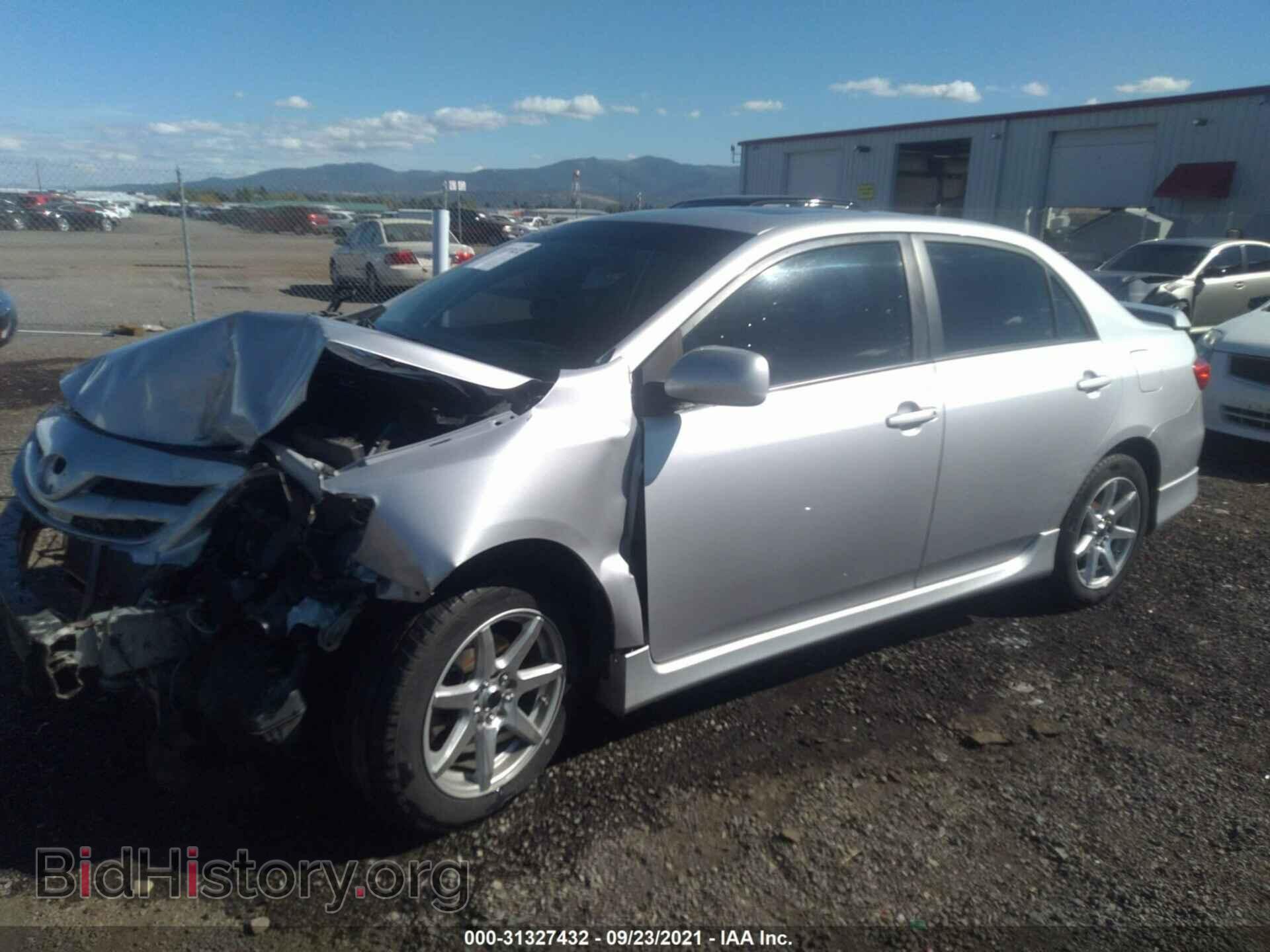 2011 TOYOTA COROLLA - VIN: 2T1BU4EEXBC664548 - Фото 2