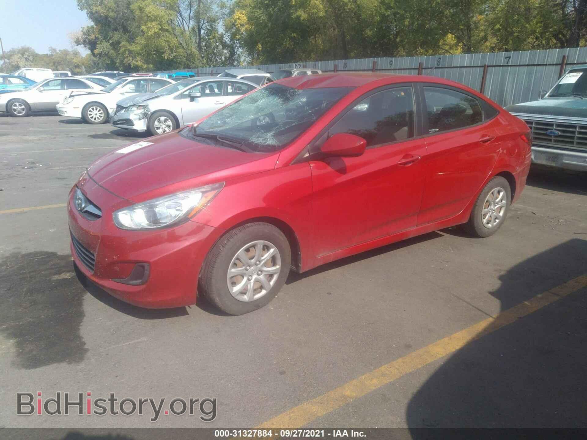 2013 HYUNDAI ACCENT - VIN: KMHCT4AE5DU537236 - Фото 2