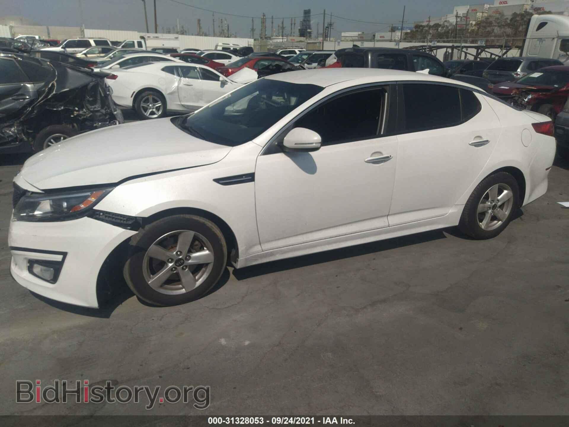 2015 KIA OPTIMA - VIN: KNAGM4A75F5601306 - Фото 2