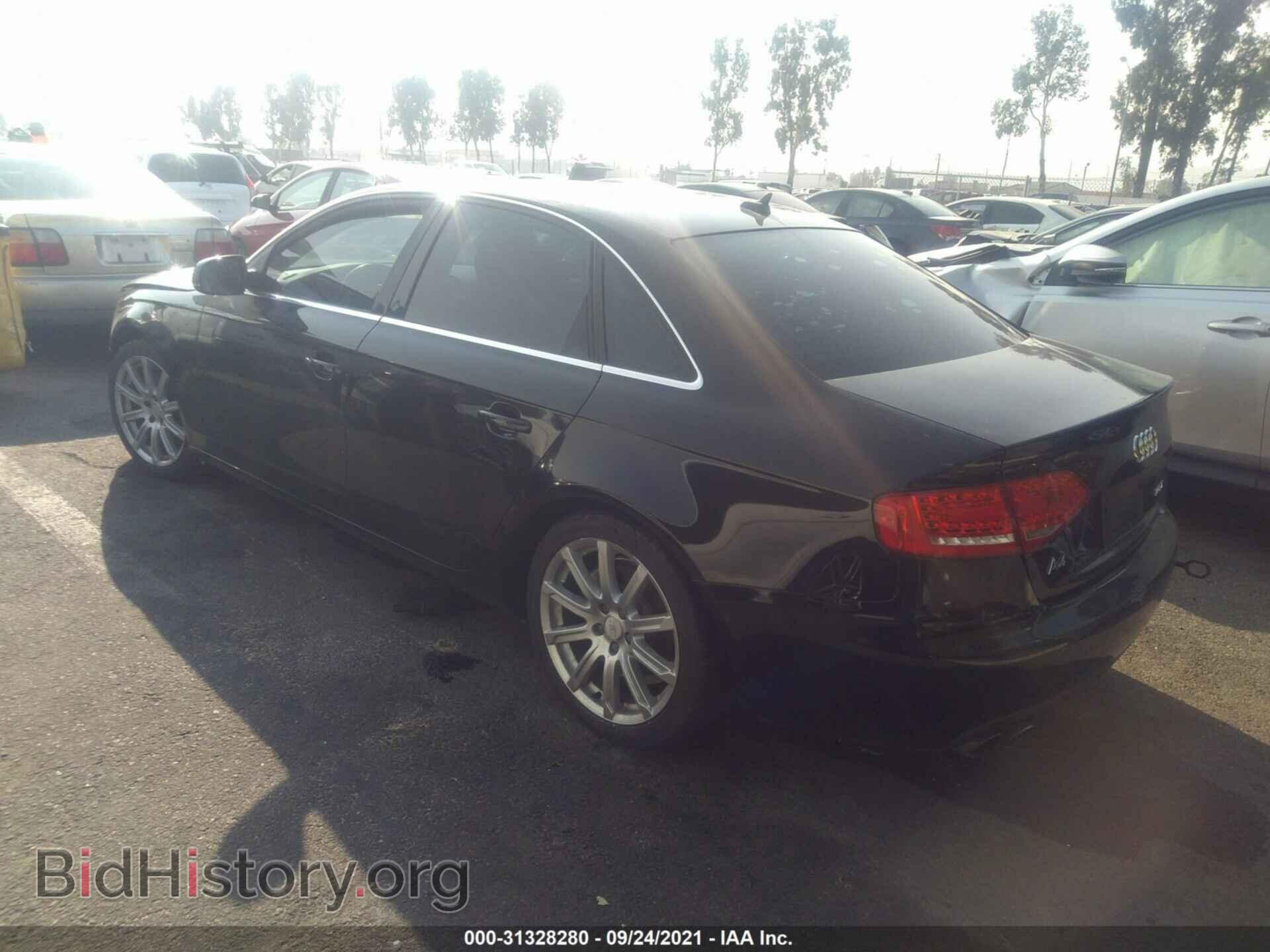 2011 AUDI A4 - VIN: WAUEFAFL4BN009945 - Фото 3