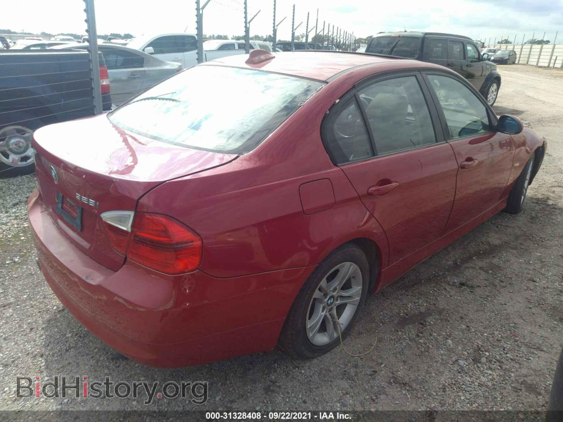 2008 BMW 3 SERIES - VIN: WBAVA33558P142937 - Фото 4