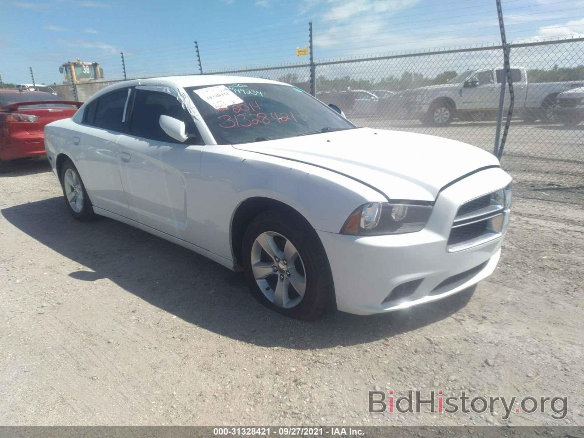 Photo 2C3CDXHG5EH361842 - DODGE CHARGER 2014