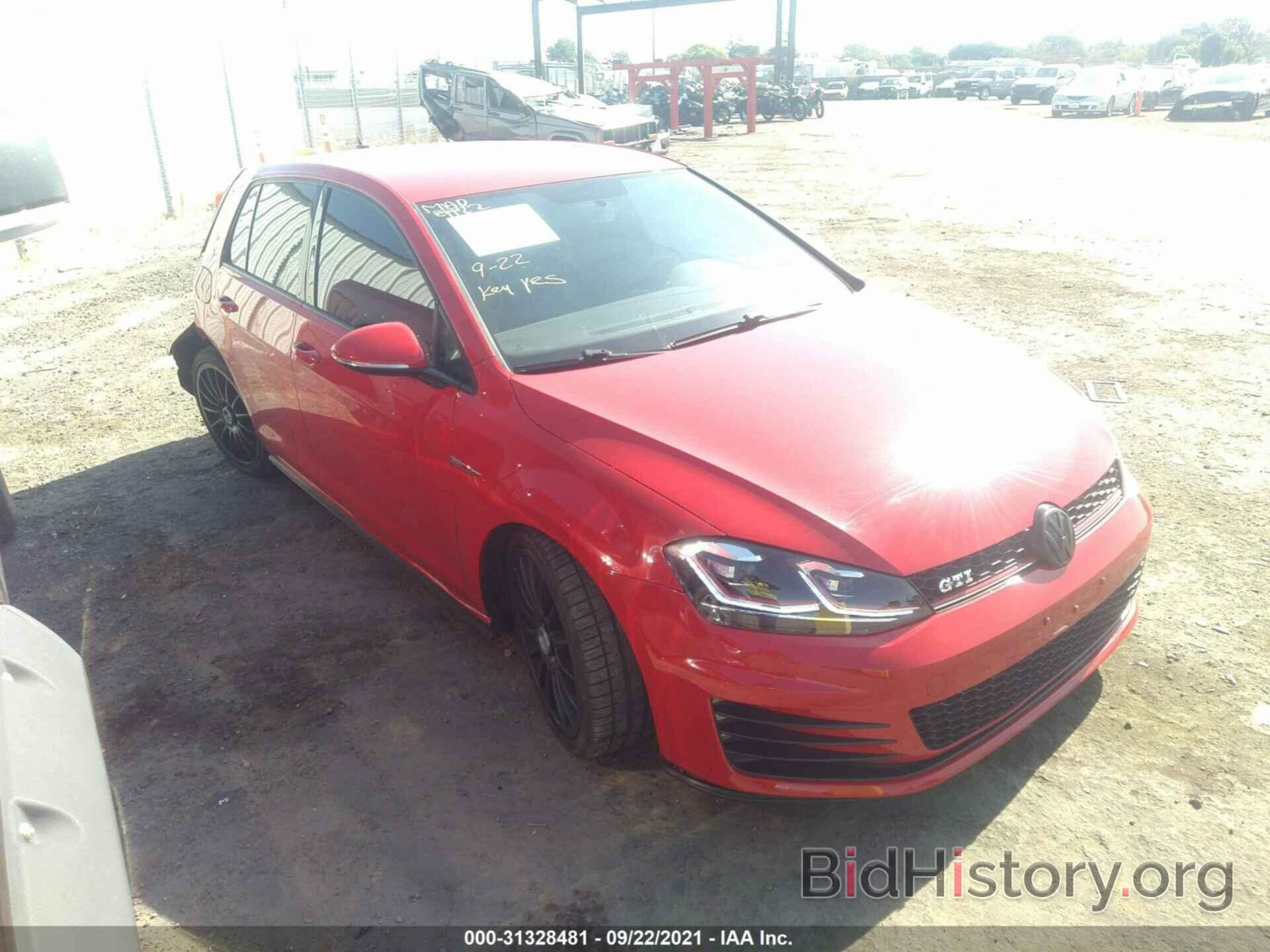 Photo 3VW4T7AU8HM040402 - VOLKSWAGEN GOLF GTI 2017