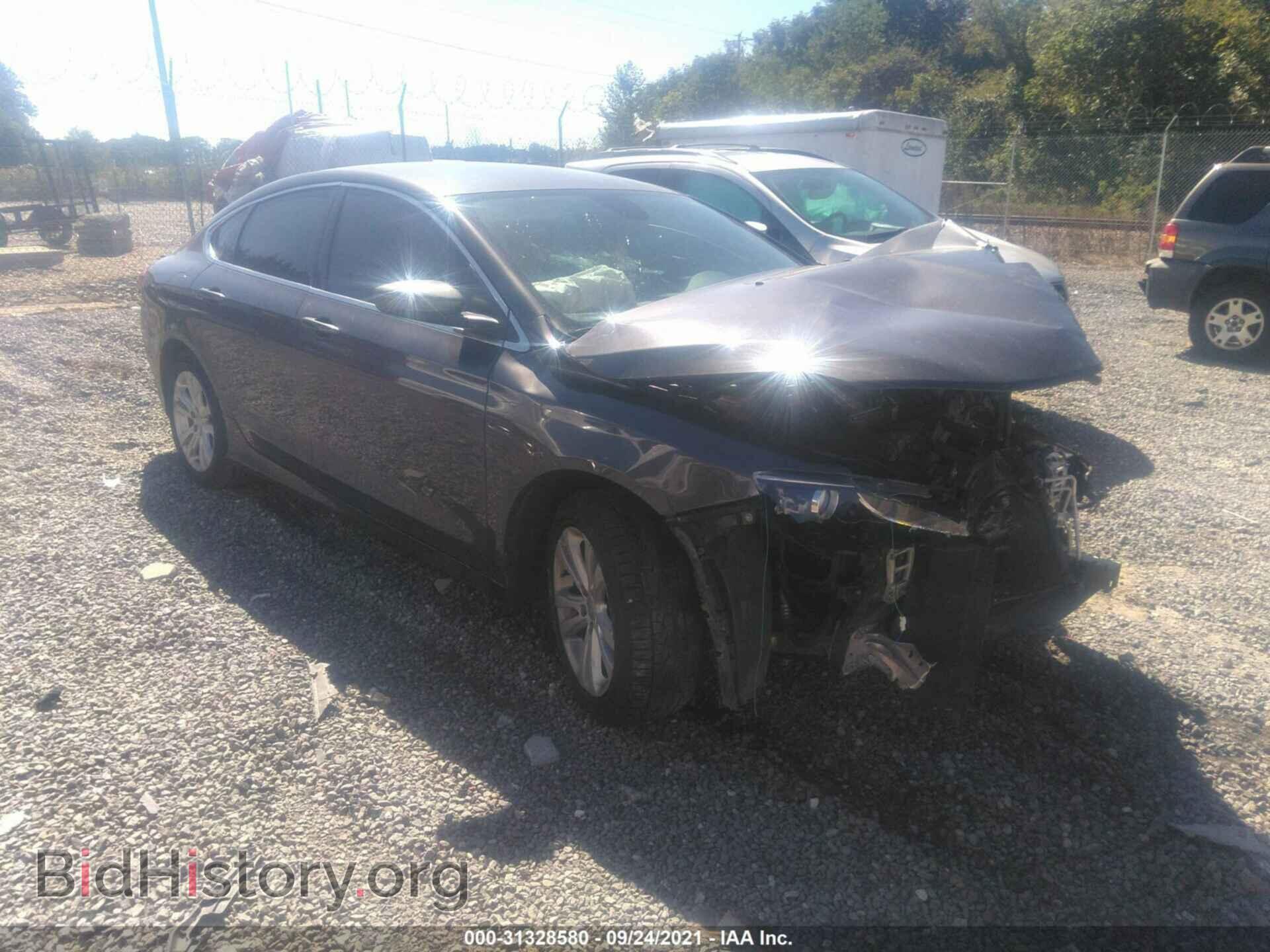 Фотография 1C3CCCAB9GN156660 - CHRYSLER 200 2016