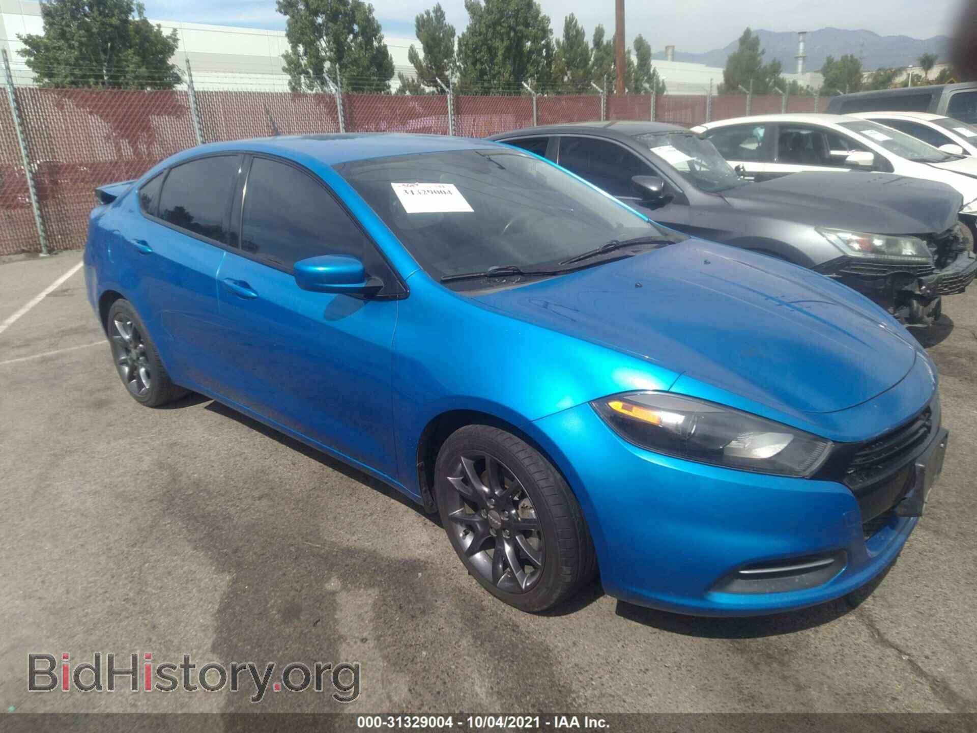 Фотография 1C3CDFAAXFD432483 - DODGE DART 2015