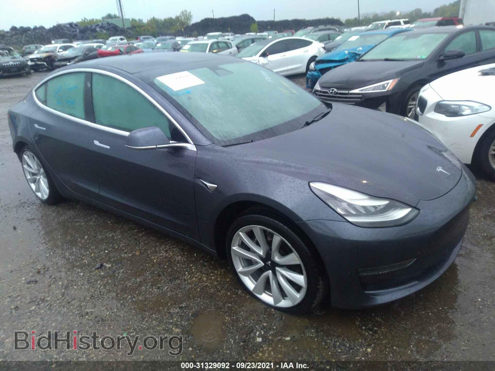 Photo 5YJ3E1EB0KF205837 - TESLA MODEL 3 2019