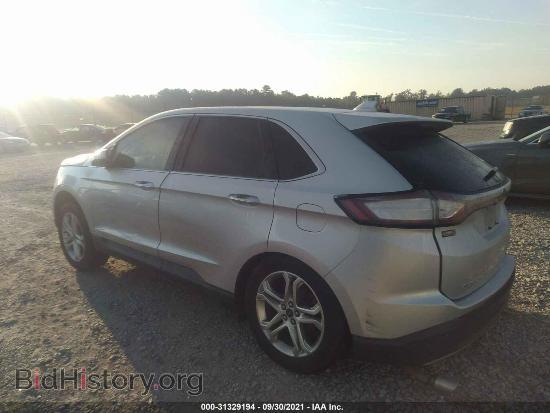 2015 FORD EDGE - VIN: 2FMTK3K96FBB61928 - Photo 3