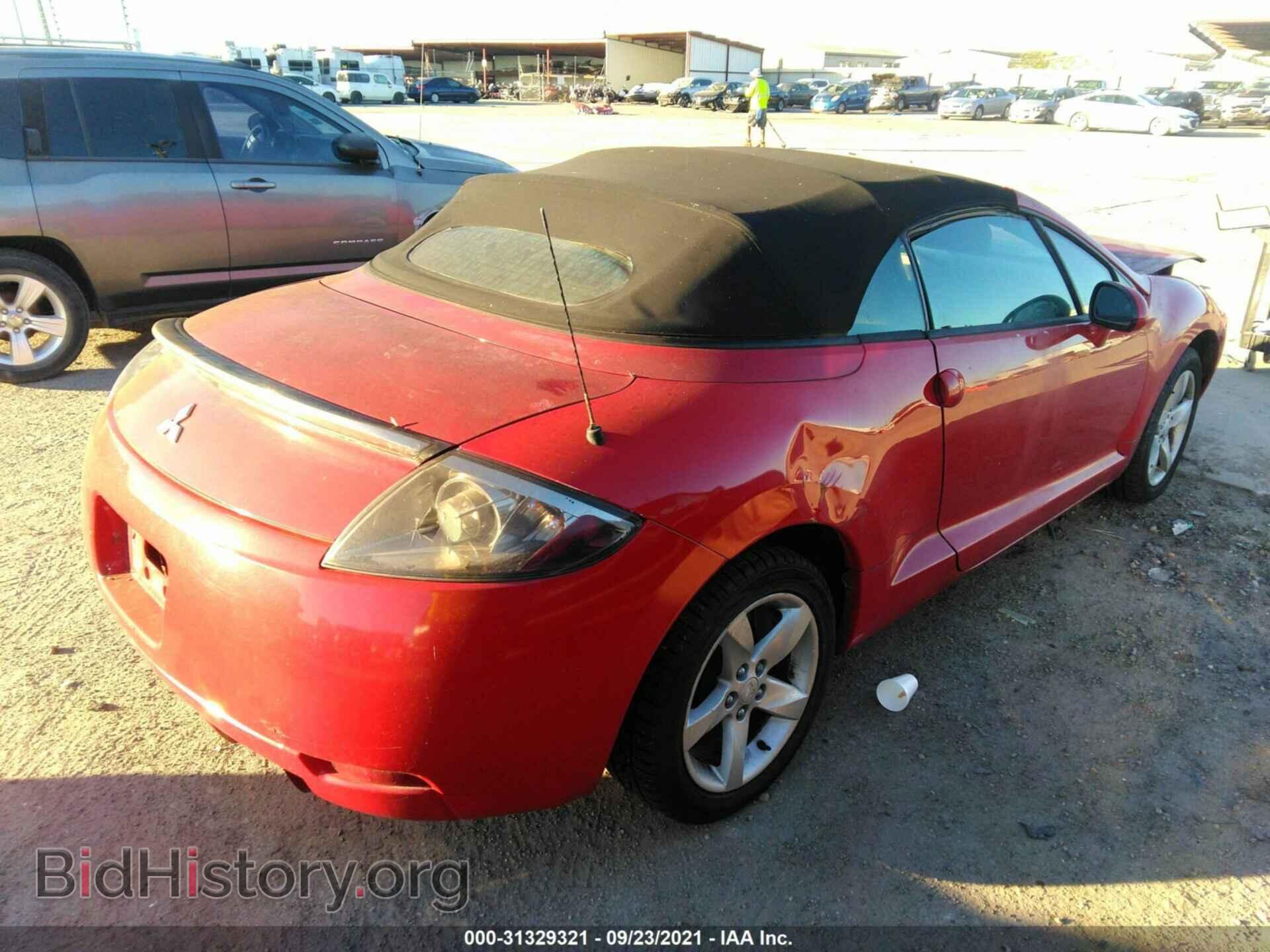 2007 MITSUBISHI ECLIPSE - VIN: 4A3AL25F77E062249 - Photo 4