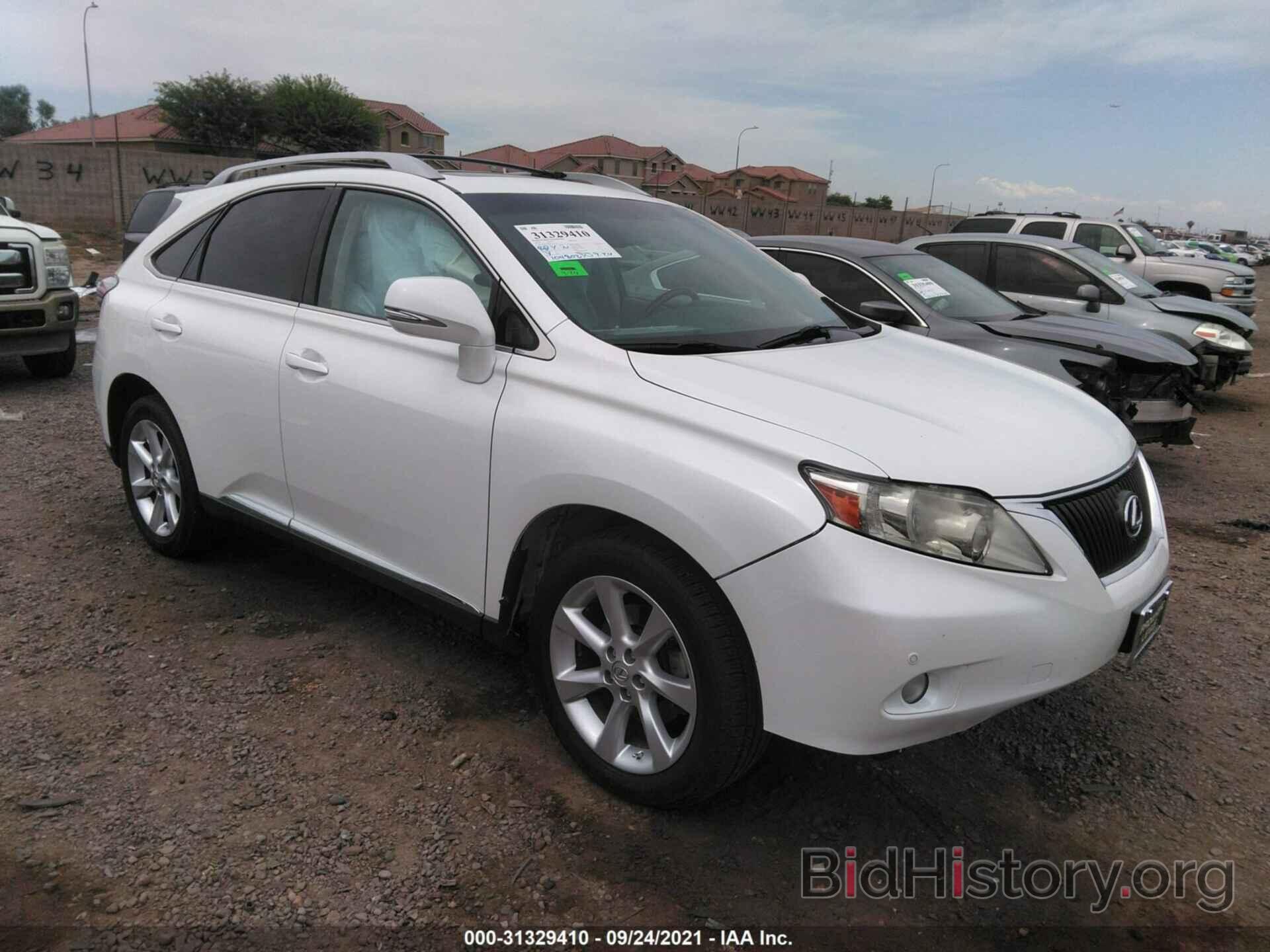 Photo JTJBK1BA0A2421668 - LEXUS RX 350 2010