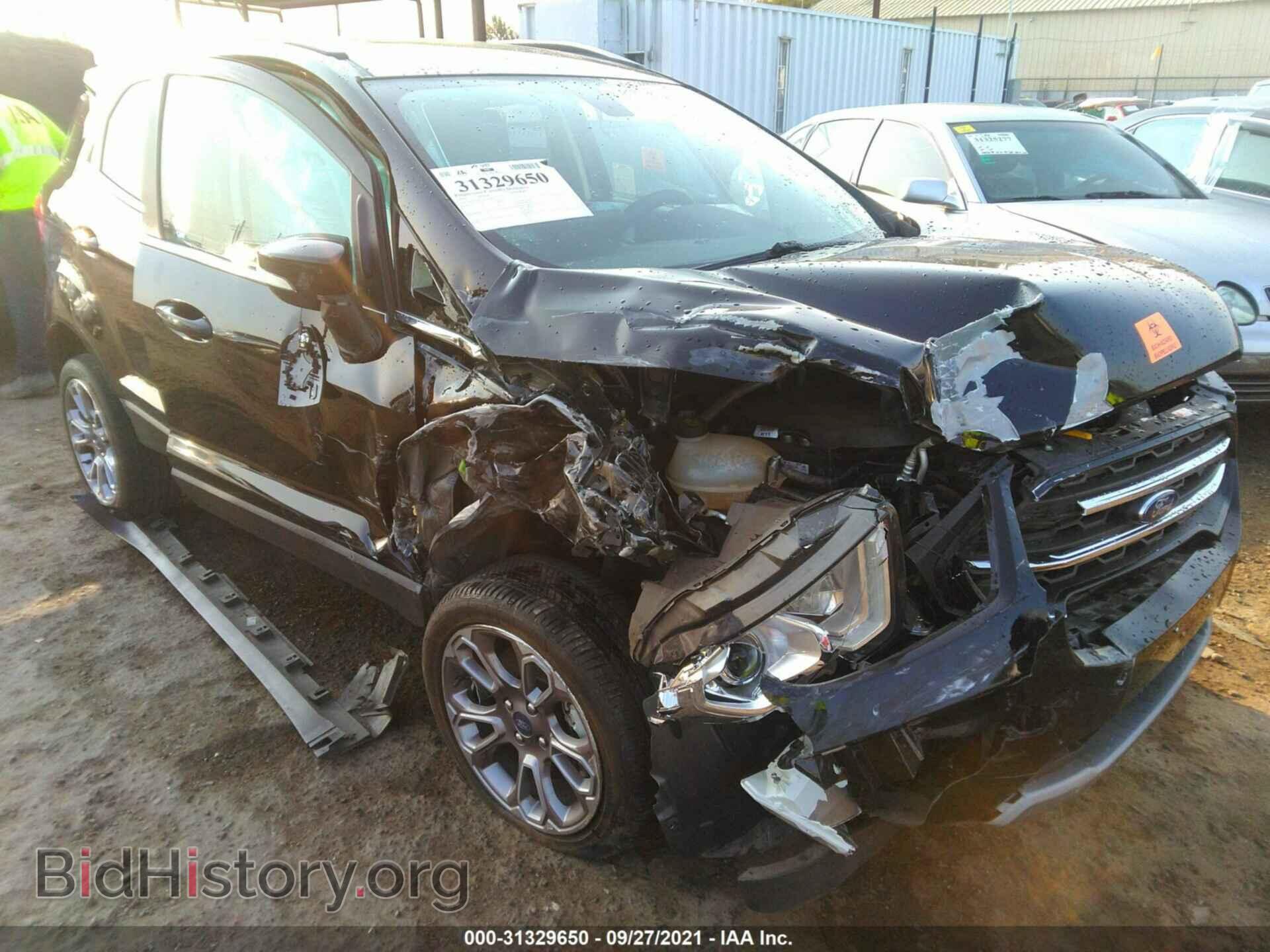 Фотография MAJ6S3KL1LC328095 - FORD ECOSPORT 2020