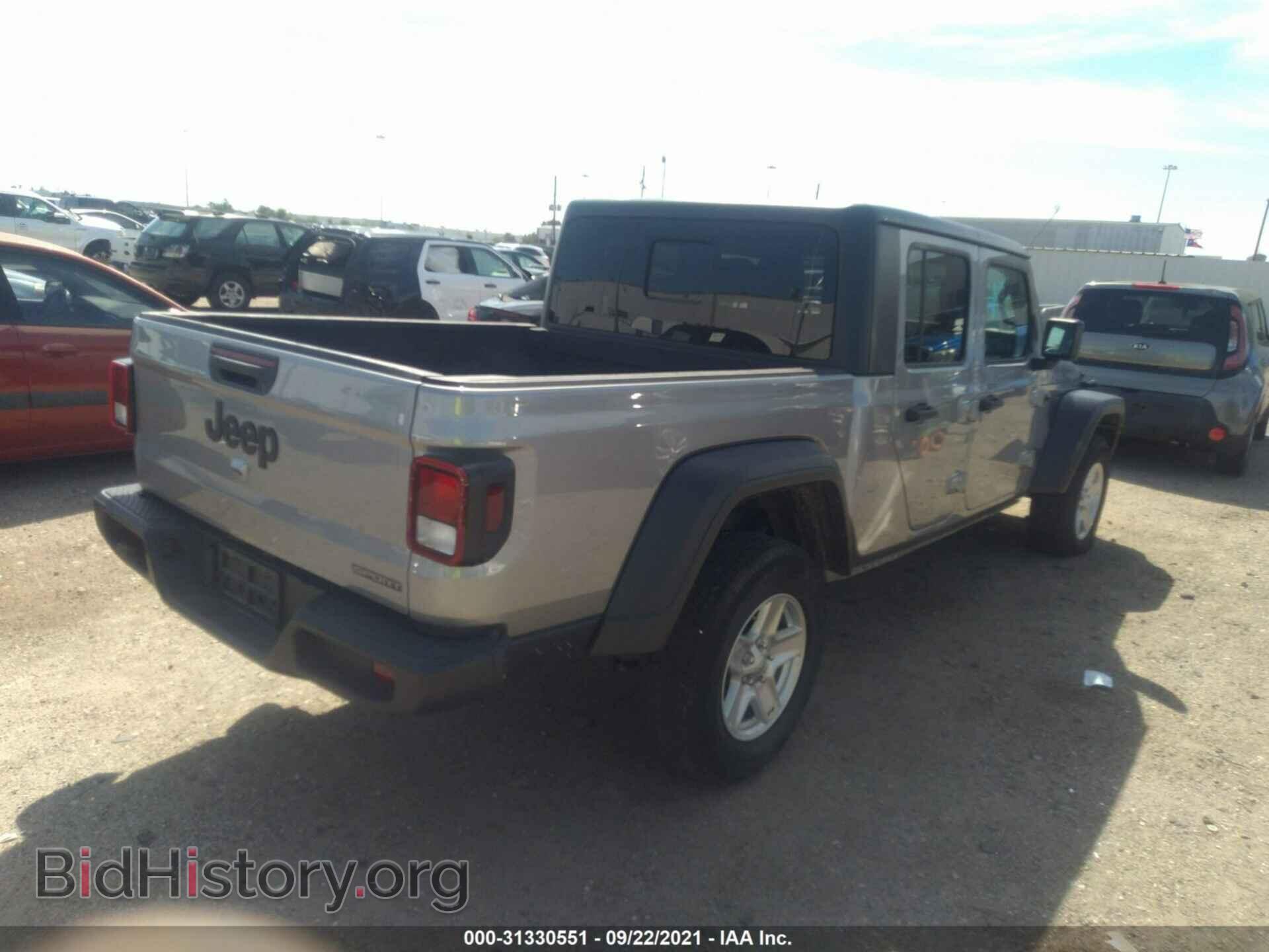 2020 JEEP GLADIATOR - VIN: 1C6HJTAG7LL160514 - Фото 4