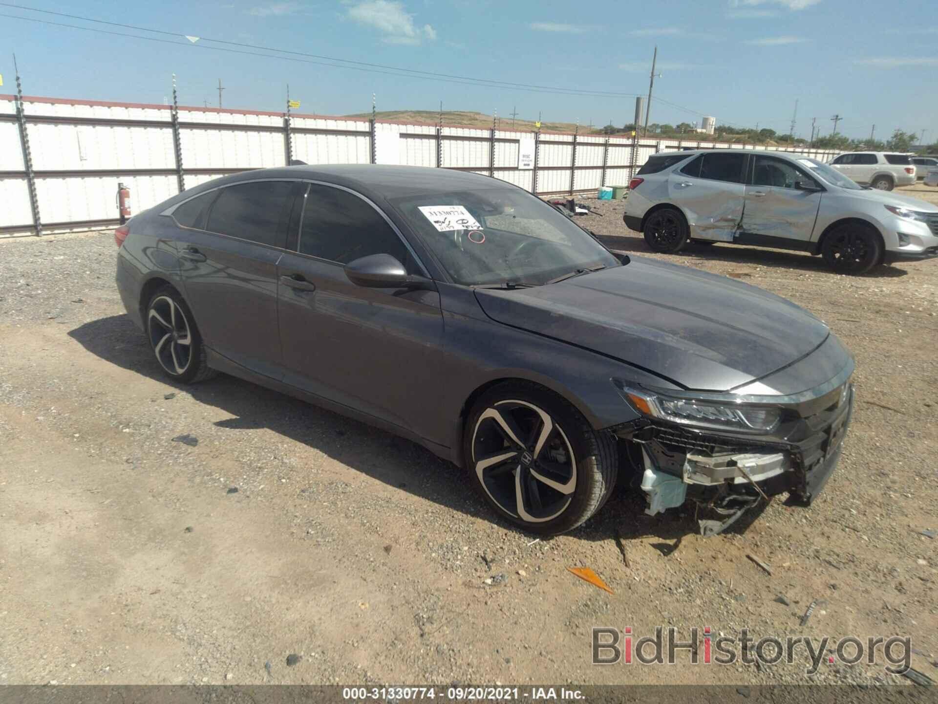 Photo 1HGCV1F36KA174174 - HONDA ACCORD SEDAN 2019