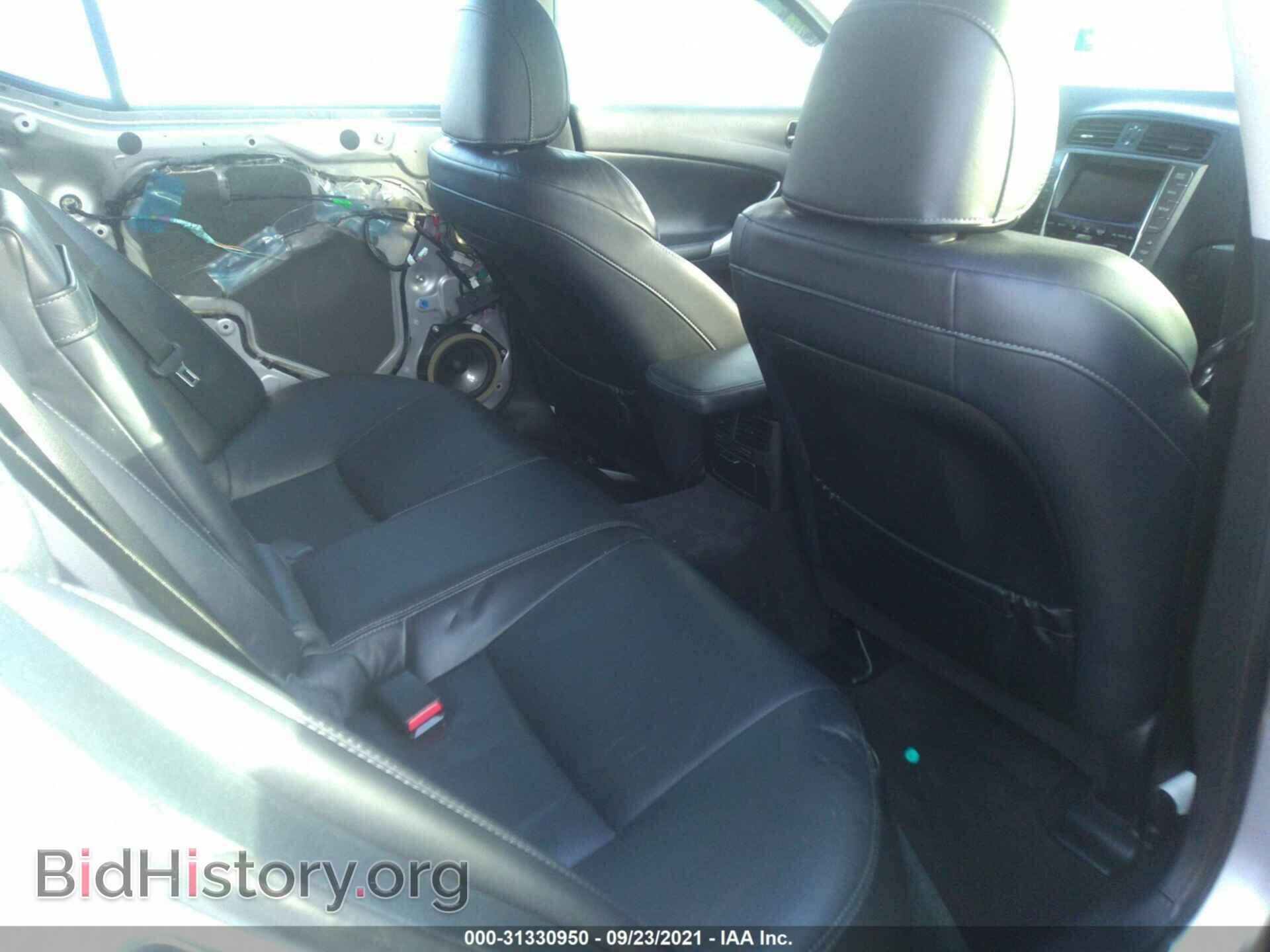 2011 LEXUS IS 350 - VIN: JTHCE5C21B5000439 - Photo 8