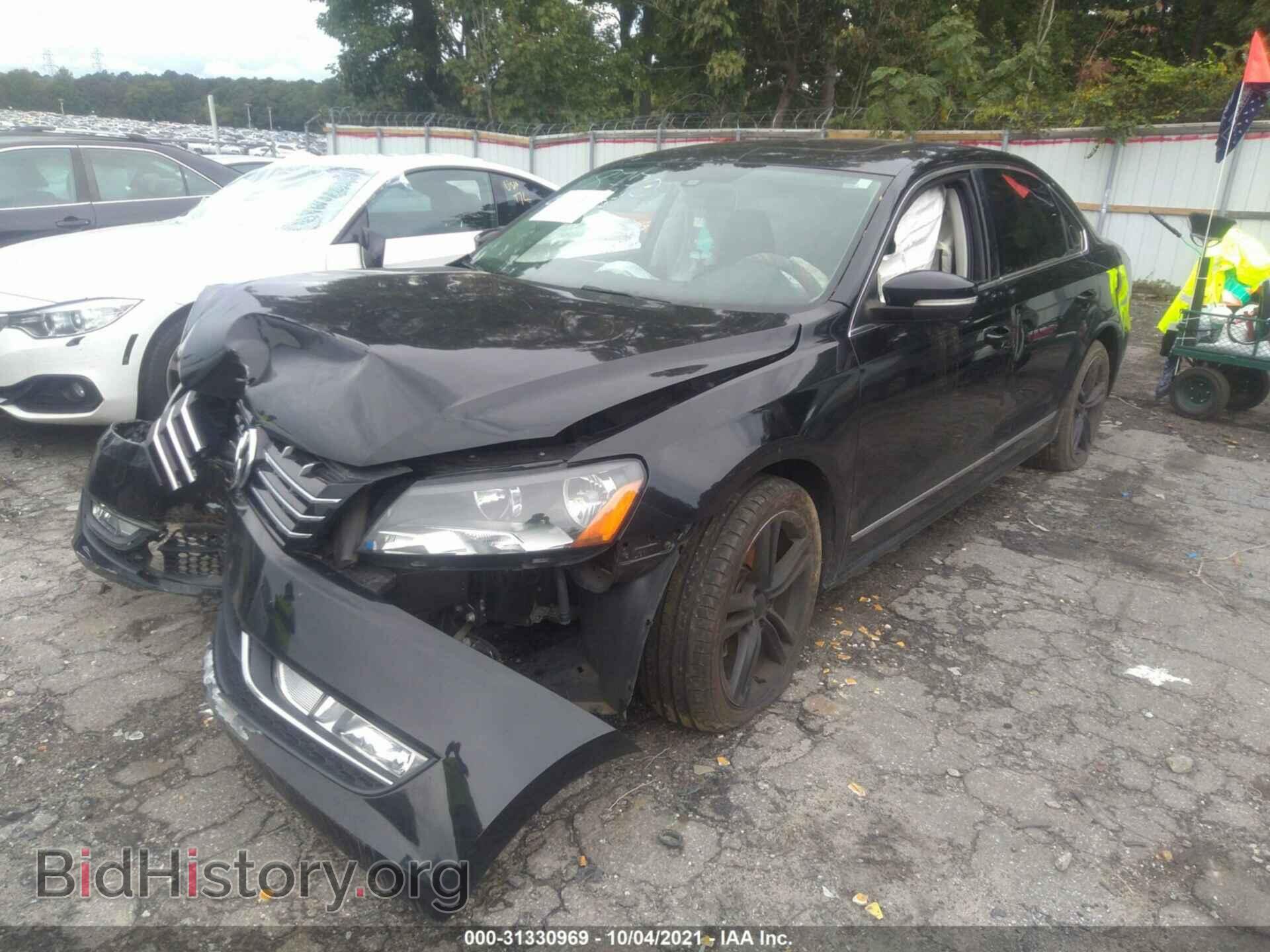 2014 VOLKSWAGEN PASSAT - VIN: 1VWCN7A36EC008770 - Фото 2