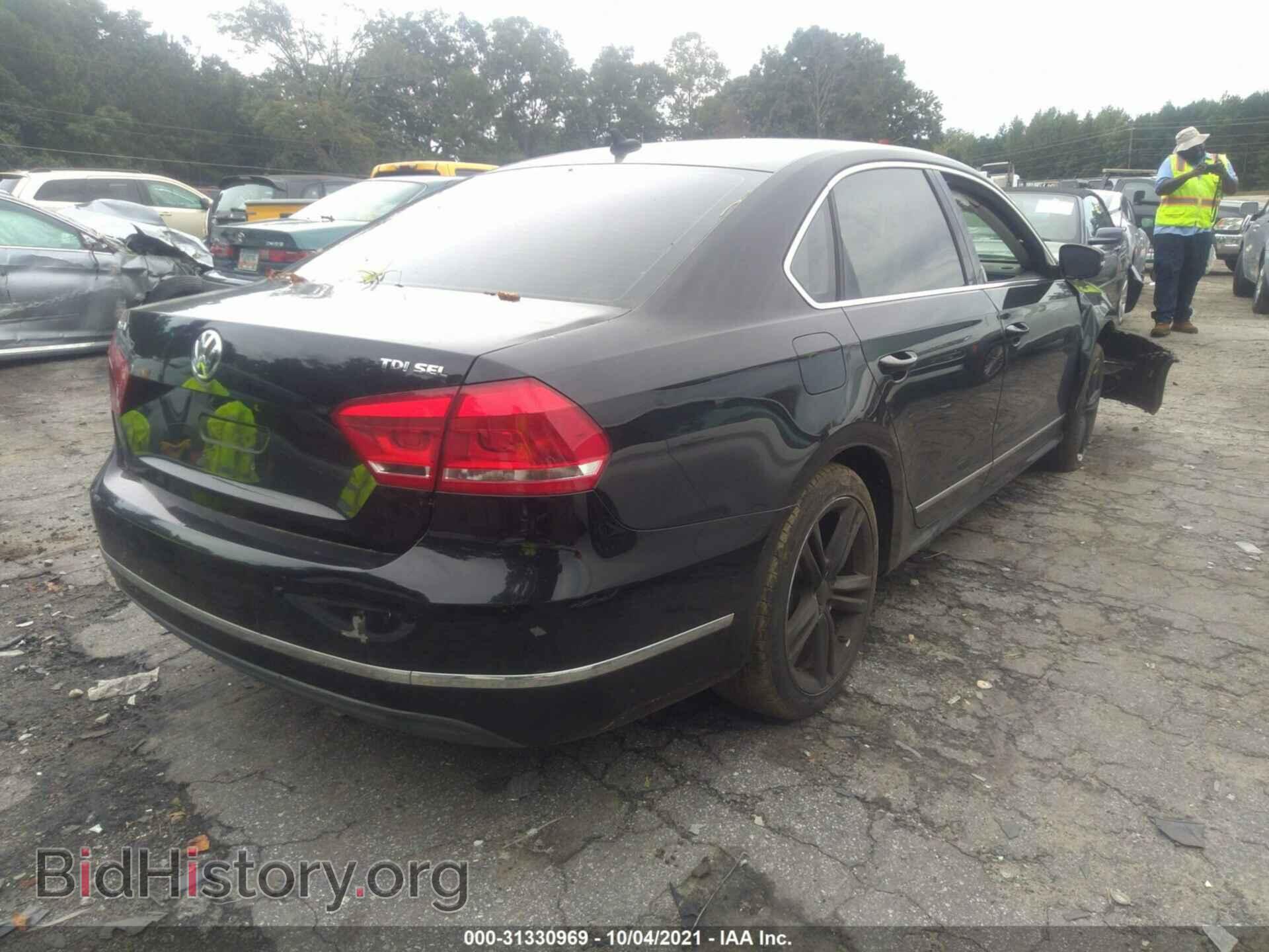 2014 VOLKSWAGEN PASSAT - VIN: 1VWCN7A36EC008770 - Фото 4
