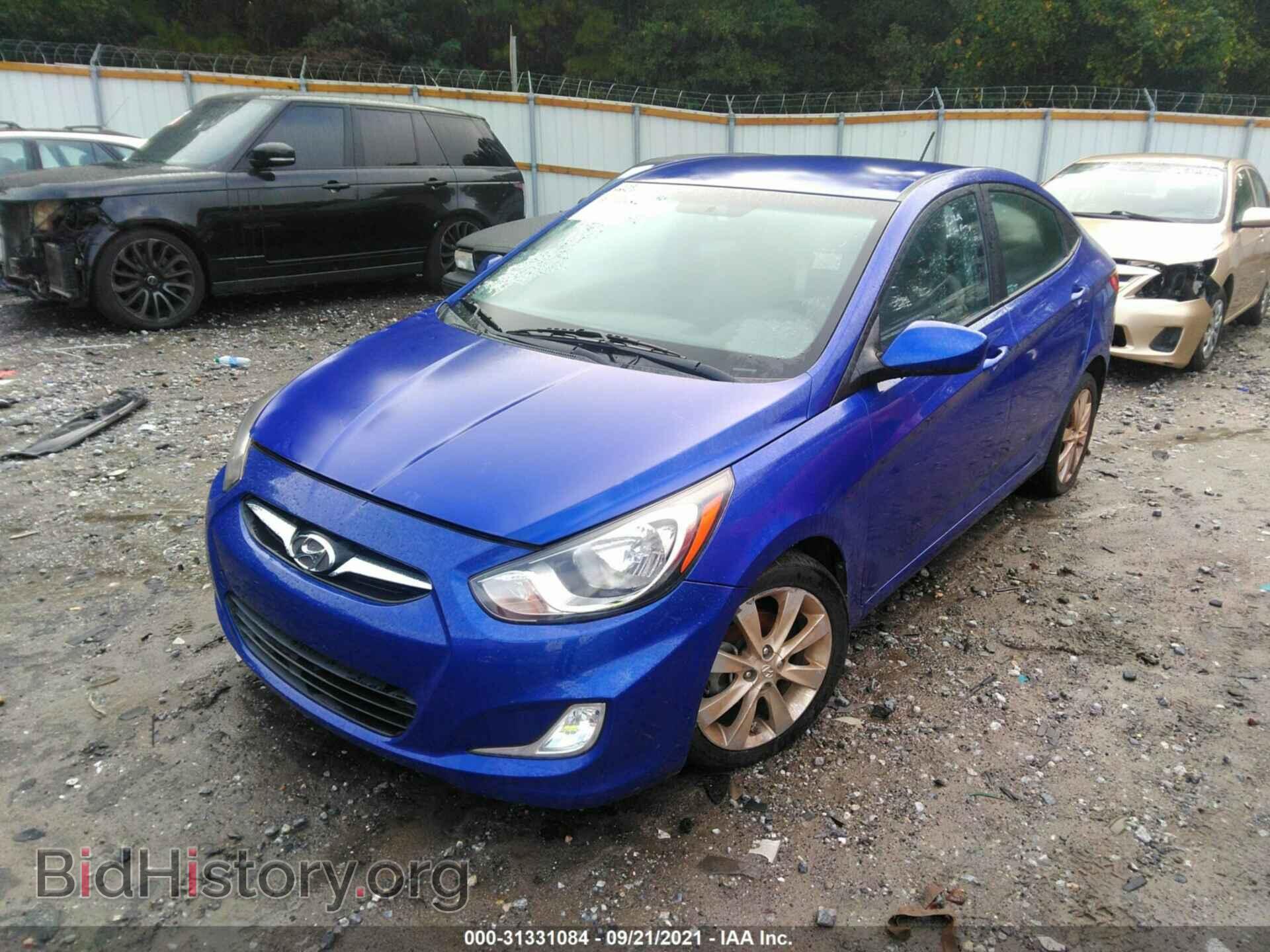 2013 HYUNDAI ACCENT - VIN: KMHCU4AE8DU569613 - Фото 6