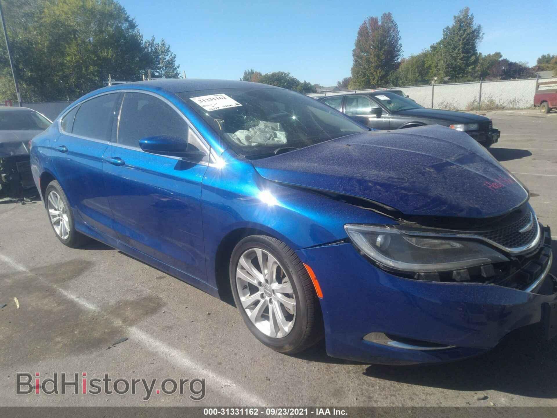 Фотография 1C3CCCAB4FN721587 - CHRYSLER 200 2015