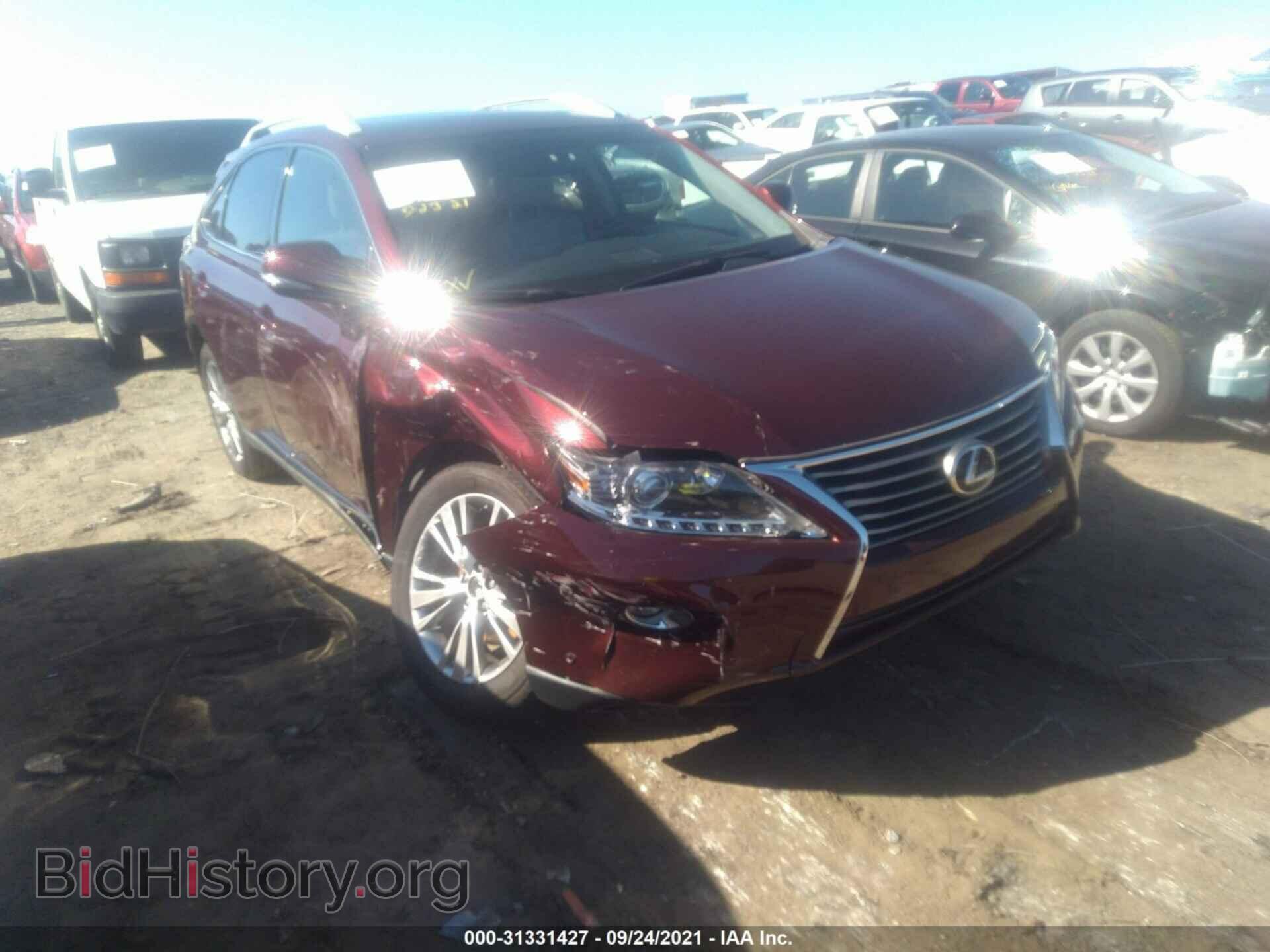 Фотография 2T2ZK1BA9DC123283 - LEXUS RX 350 2013