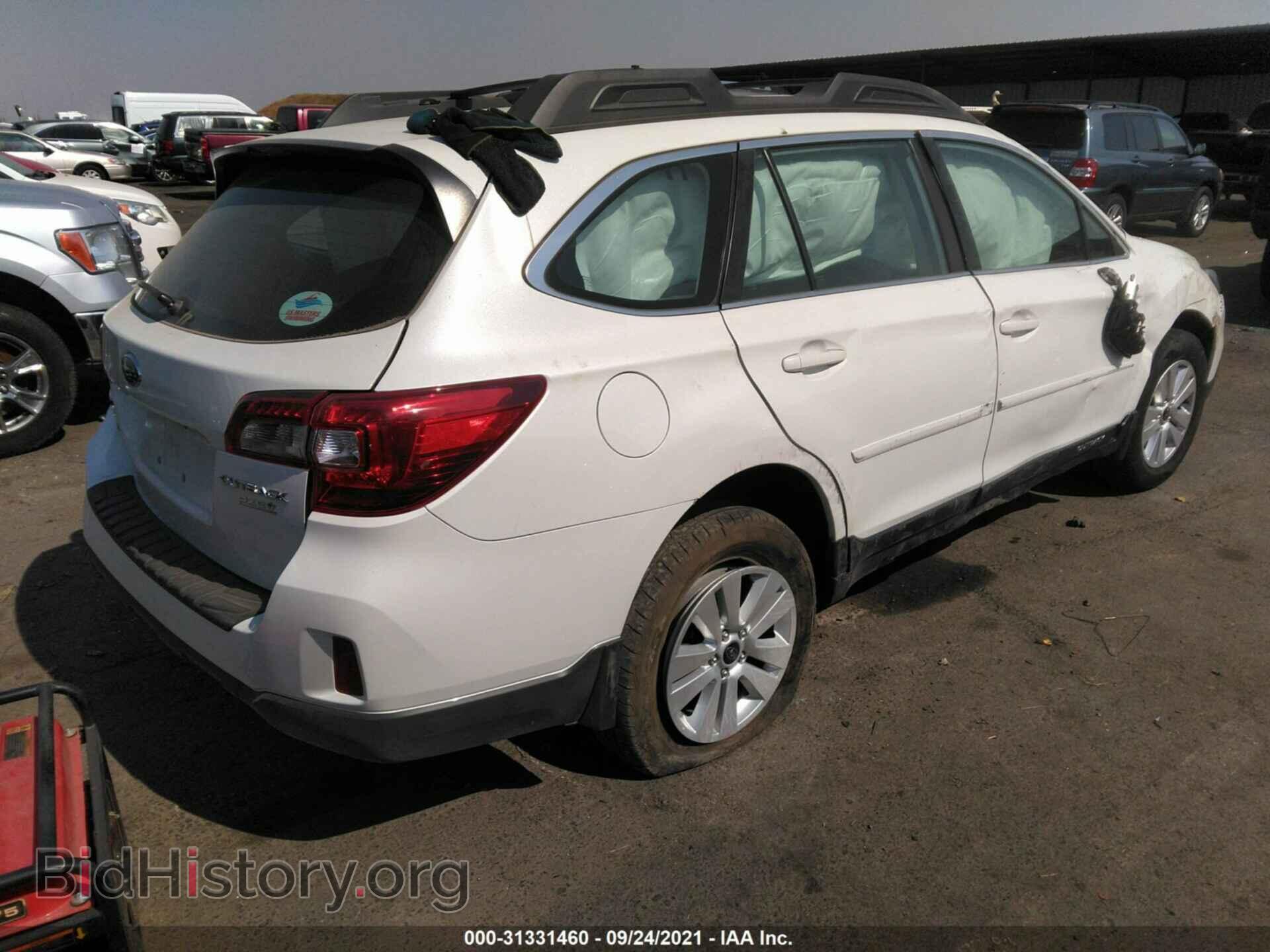 2017 SUBARU OUTBACK - VIN: 4S4BSAAC7H3403514 - Фото 4