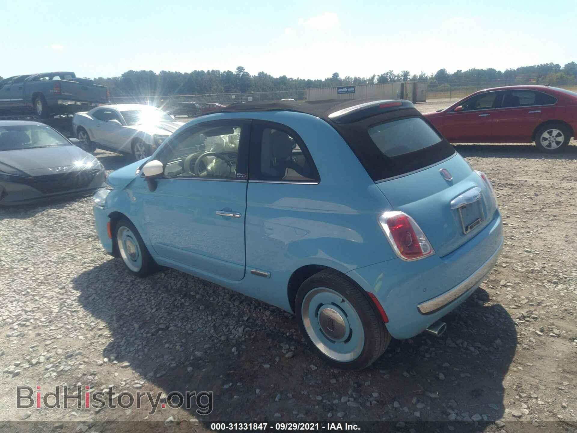 2015 FIAT 500C - VIN: 3C3CFFER8FT716604 - Фото 3