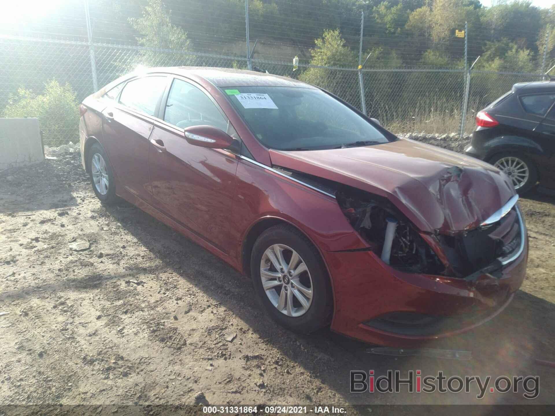 Photo 5NPEB4AC3EH834841 - HYUNDAI SONATA 2014