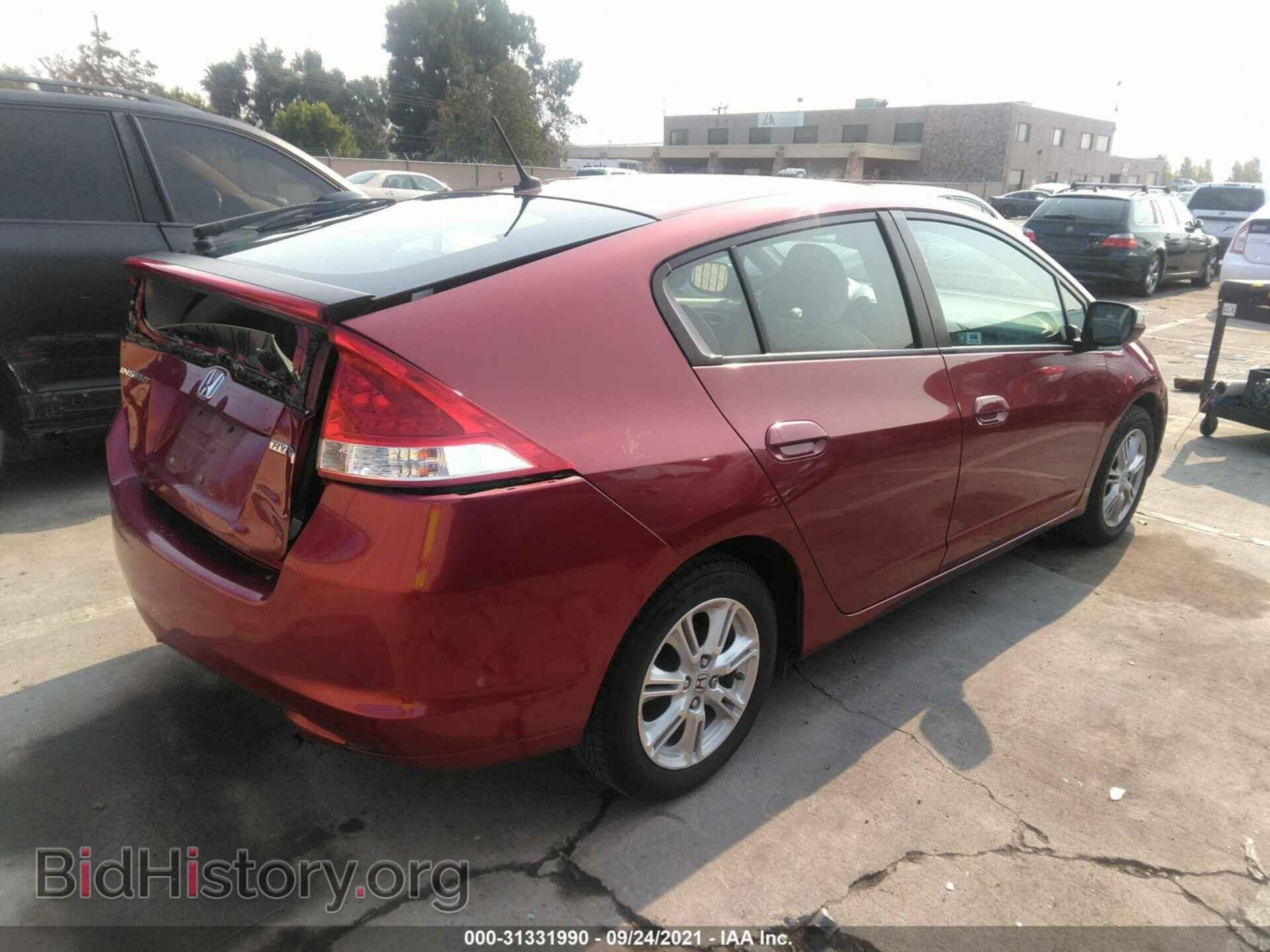 2010 HONDA INSIGHT - VIN: JHMZE2H75AS021128 - Фото 4