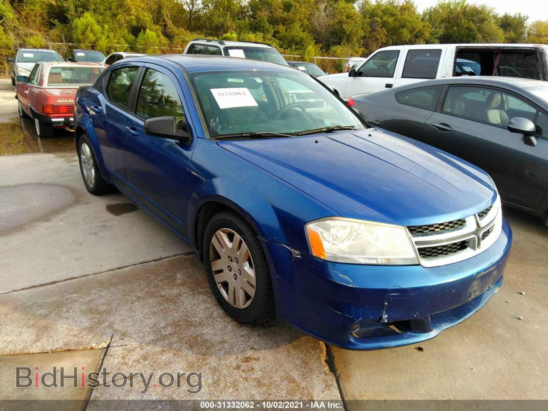 Фотография 1C3CDZAB1DN590440 - DODGE AVENGER 2013