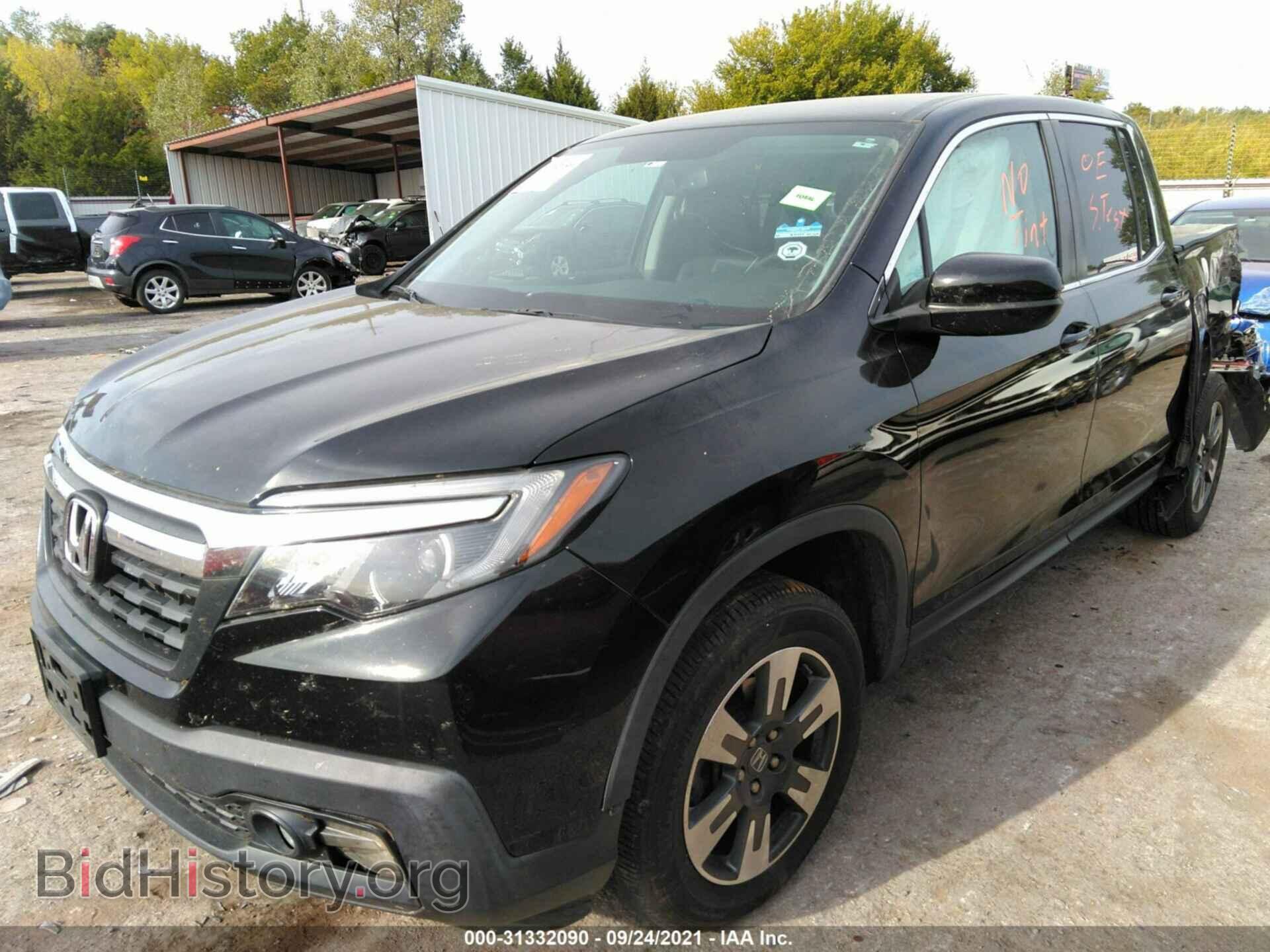 2017 HONDA RIDGELINE - VIN: 5FPYK3F66HB019697 - Фото 2