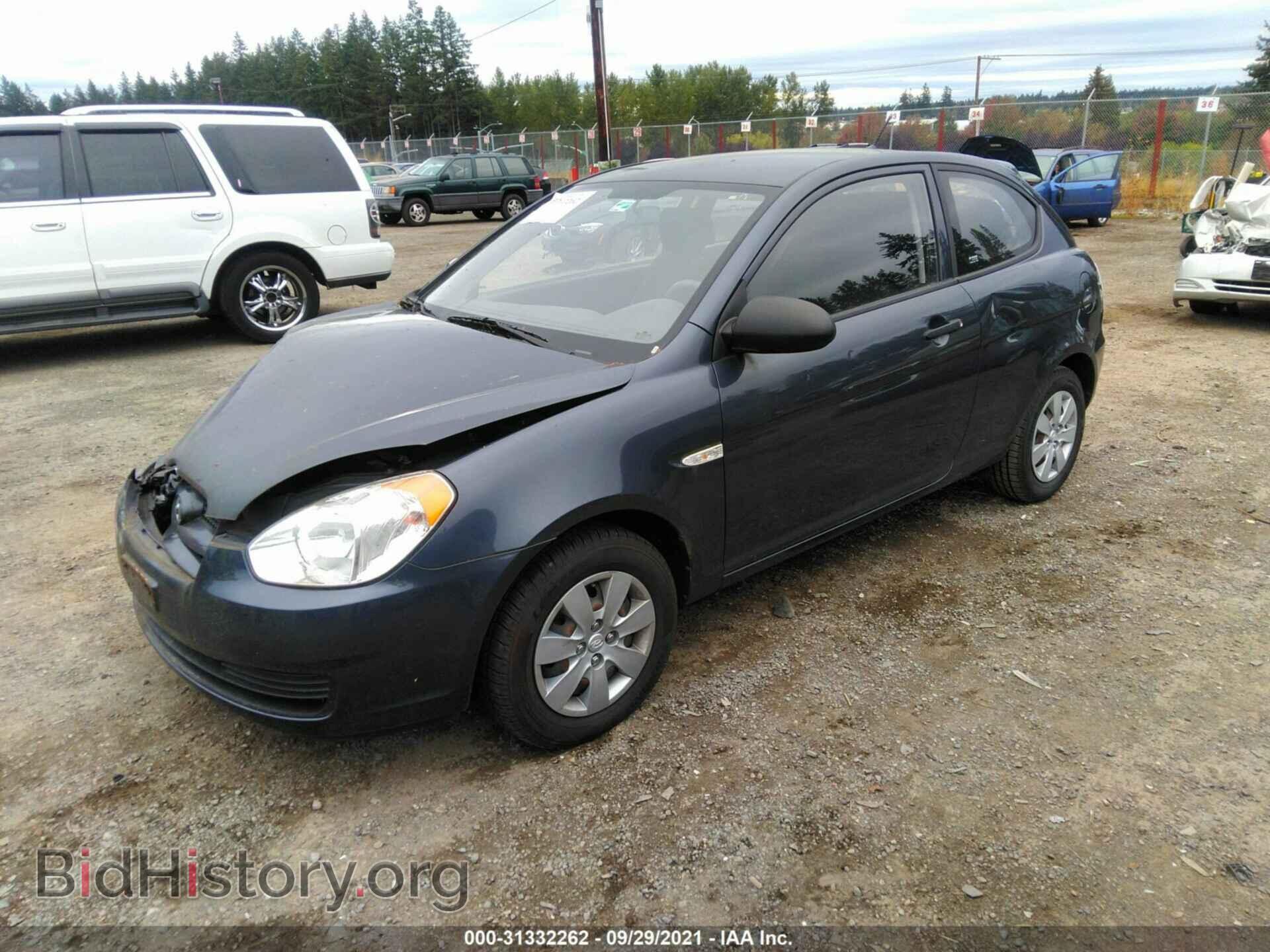 2008 HYUNDAI ACCENT - VIN: KMHCM36C98U071458 - Фото 2