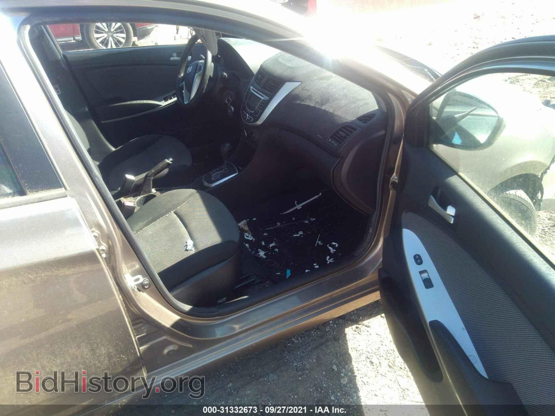 2012 HYUNDAI ACCENT - VIN: KMHCT5AE6CU041270 - Фото 5