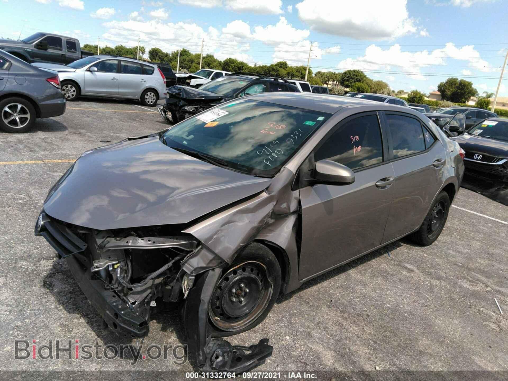 2014 TOYOTA COROLLA - VIN: 2T1BURHE0EC149331 - Фото 2