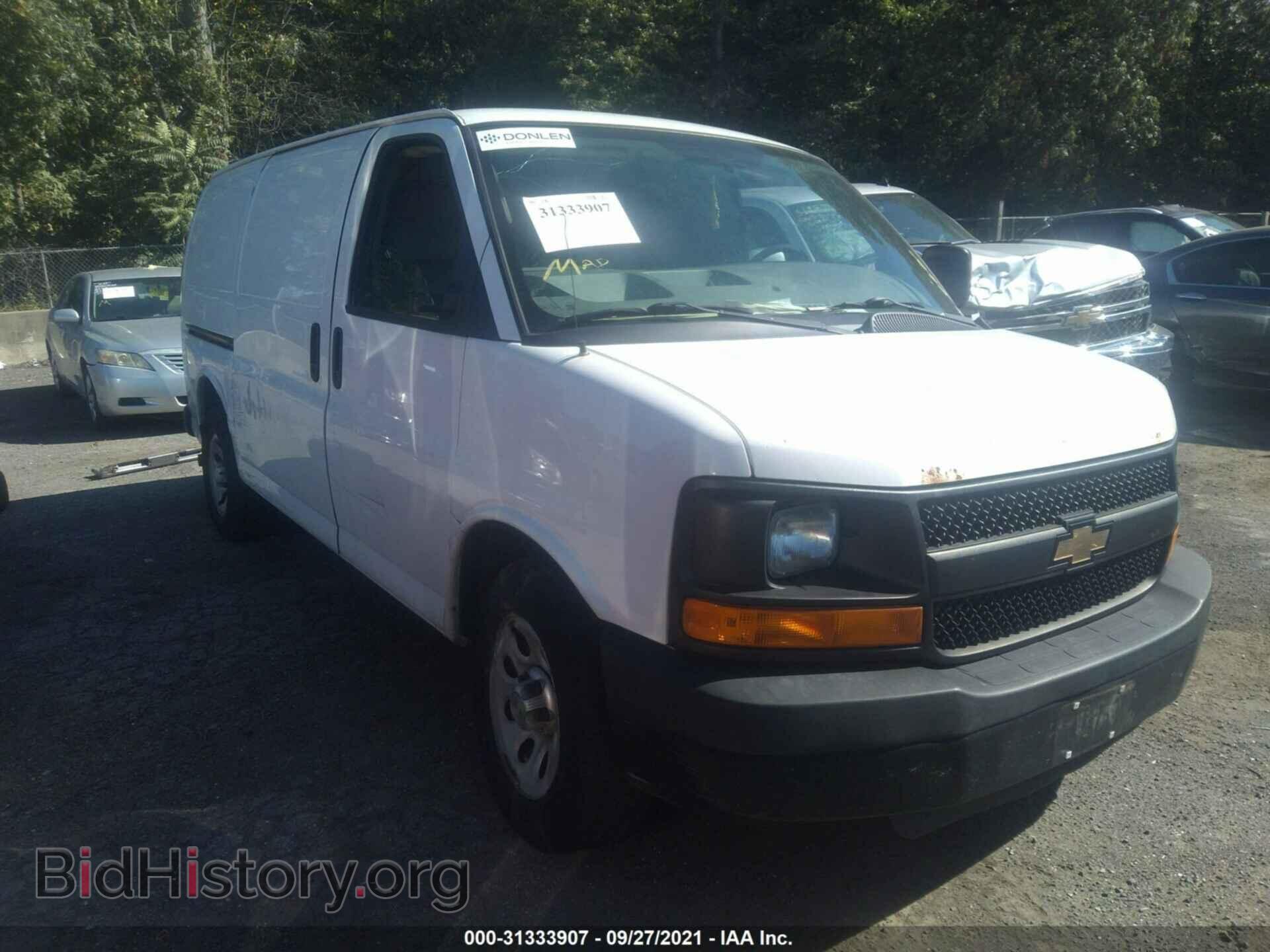Photo 1GCSGAFX1E1122463 - CHEVROLET EXPRESS CARGO VAN 2014