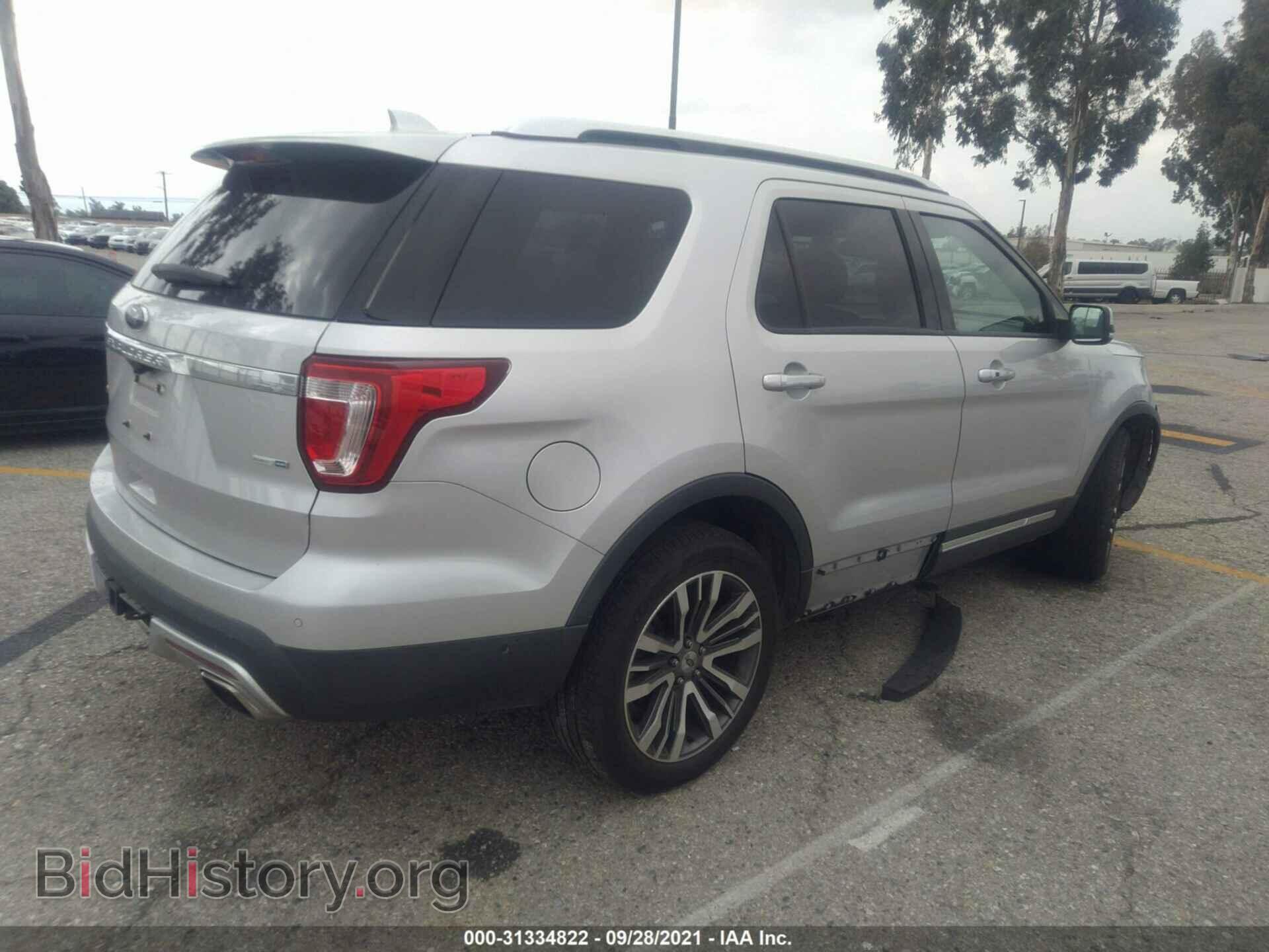 2017 FORD EXPLORER - VIN: 1FM5K8HT7HGD89294 - Фото 4