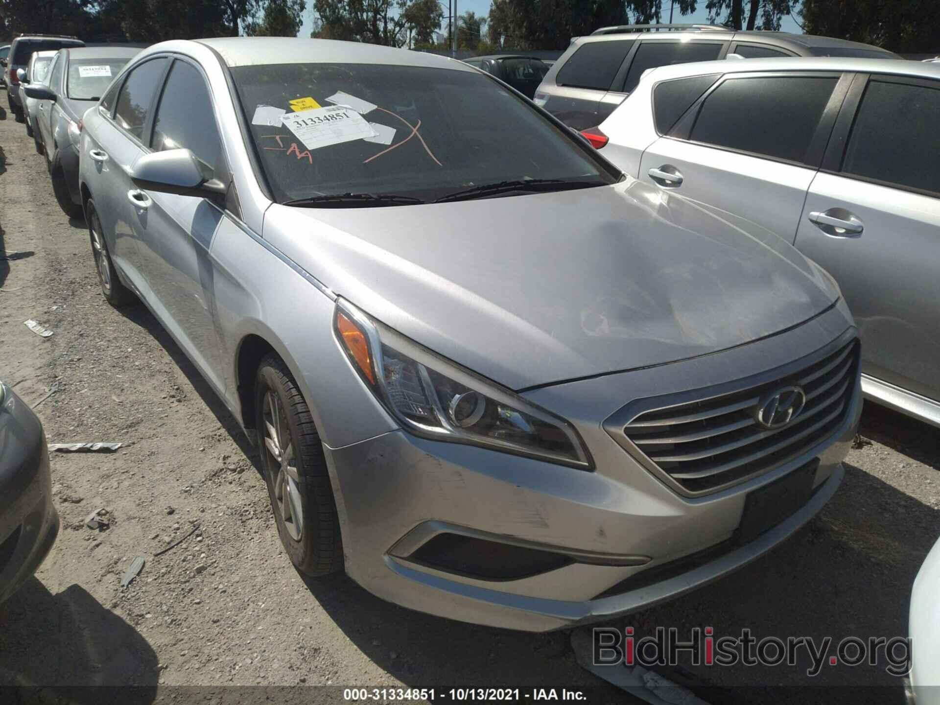 Photo 5NPE24AF2HH442965 - HYUNDAI SONATA 2017