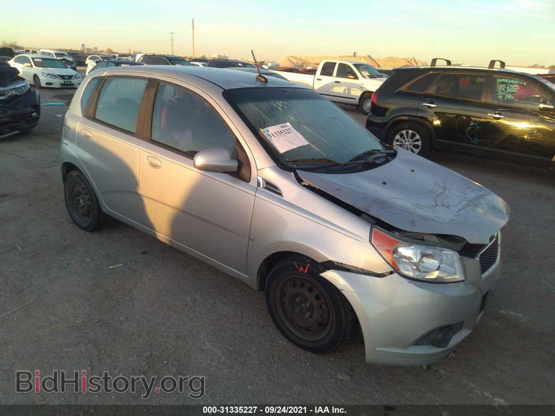Photo KL1TD66E69B625017 - CHEVROLET AVEO 2009