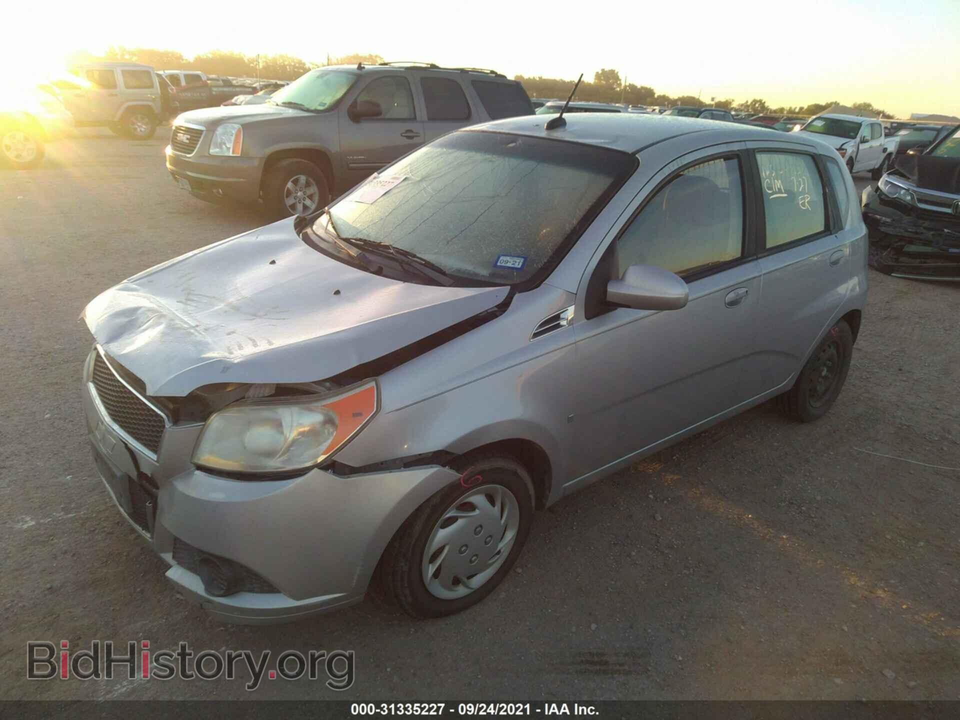 2009 CHEVROLET AVEO - VIN: KL1TD66E69B625017 - Фото 2